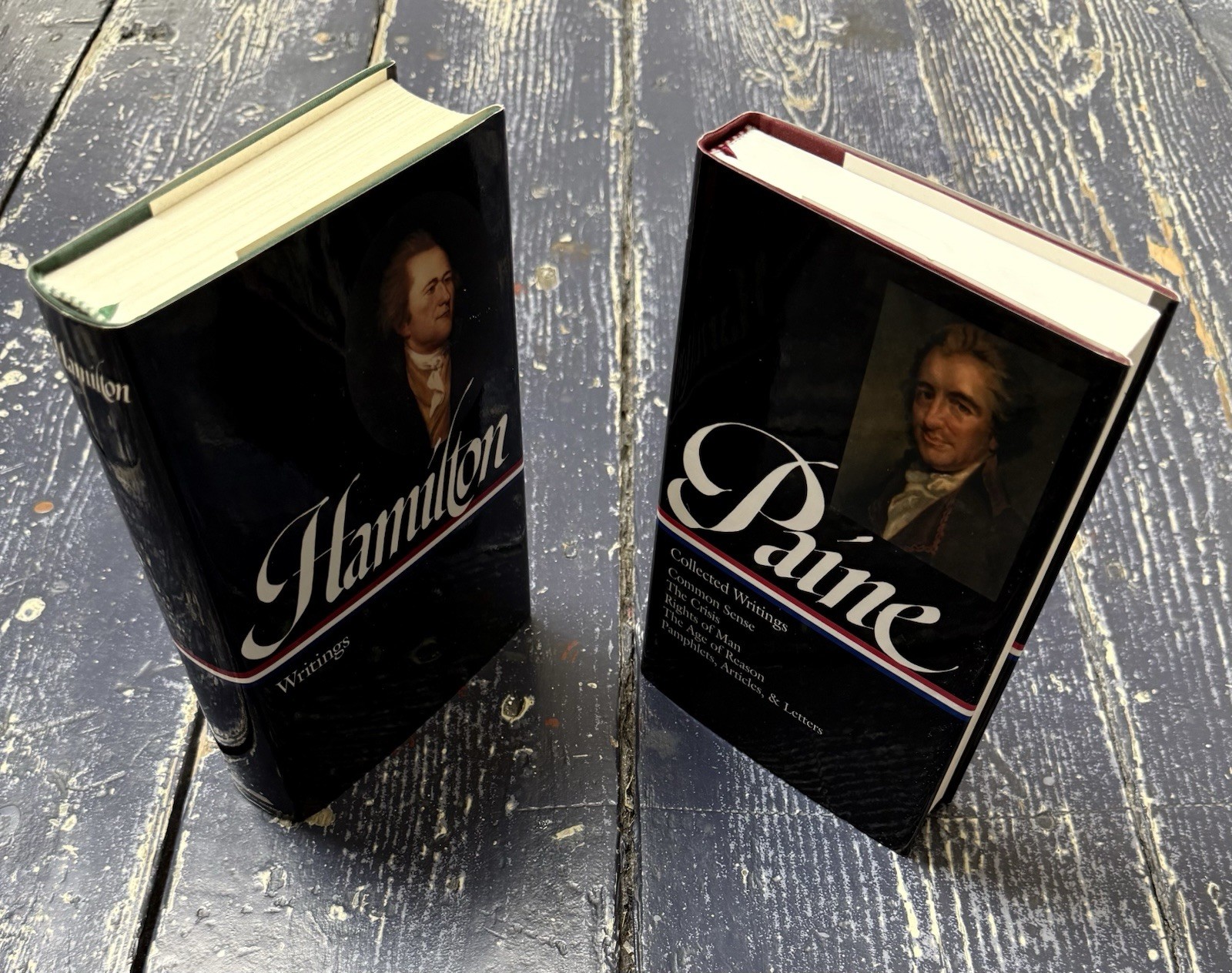 Thomas Paine Common Sense COLLECTED WRITINGS Alexander Hamilton 2 LOA HC BOOKS