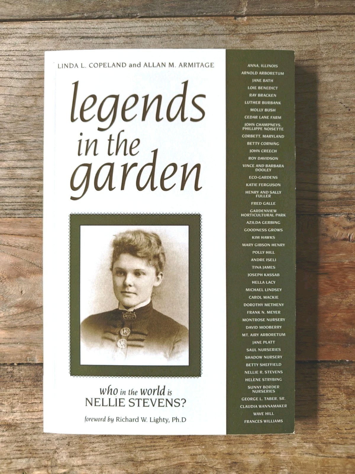 GARDENING – Legends in the Garden: Who in the World is Nellie Stevens? SIGNED