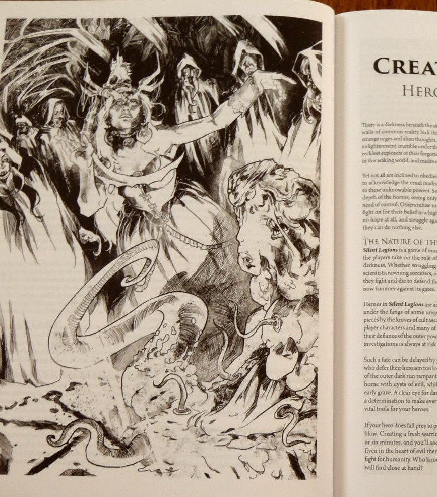 Silent Legions: Supernatural Horror RPG by Kevin Crawford – 2015 Hardcover