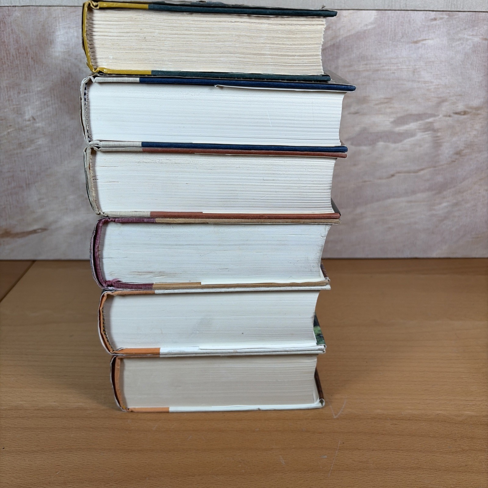 Complete Set Series Lot of 6 Earth’s Children Books by Jean Auel HARDCOVER