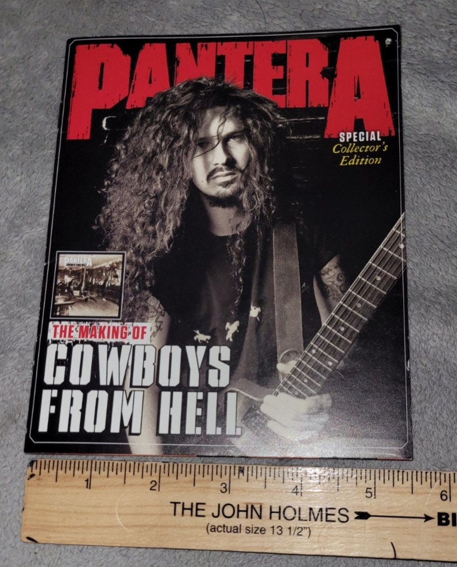 Pantera Special Collector’s Edition The Making of Cowboys from Hell mini-mag