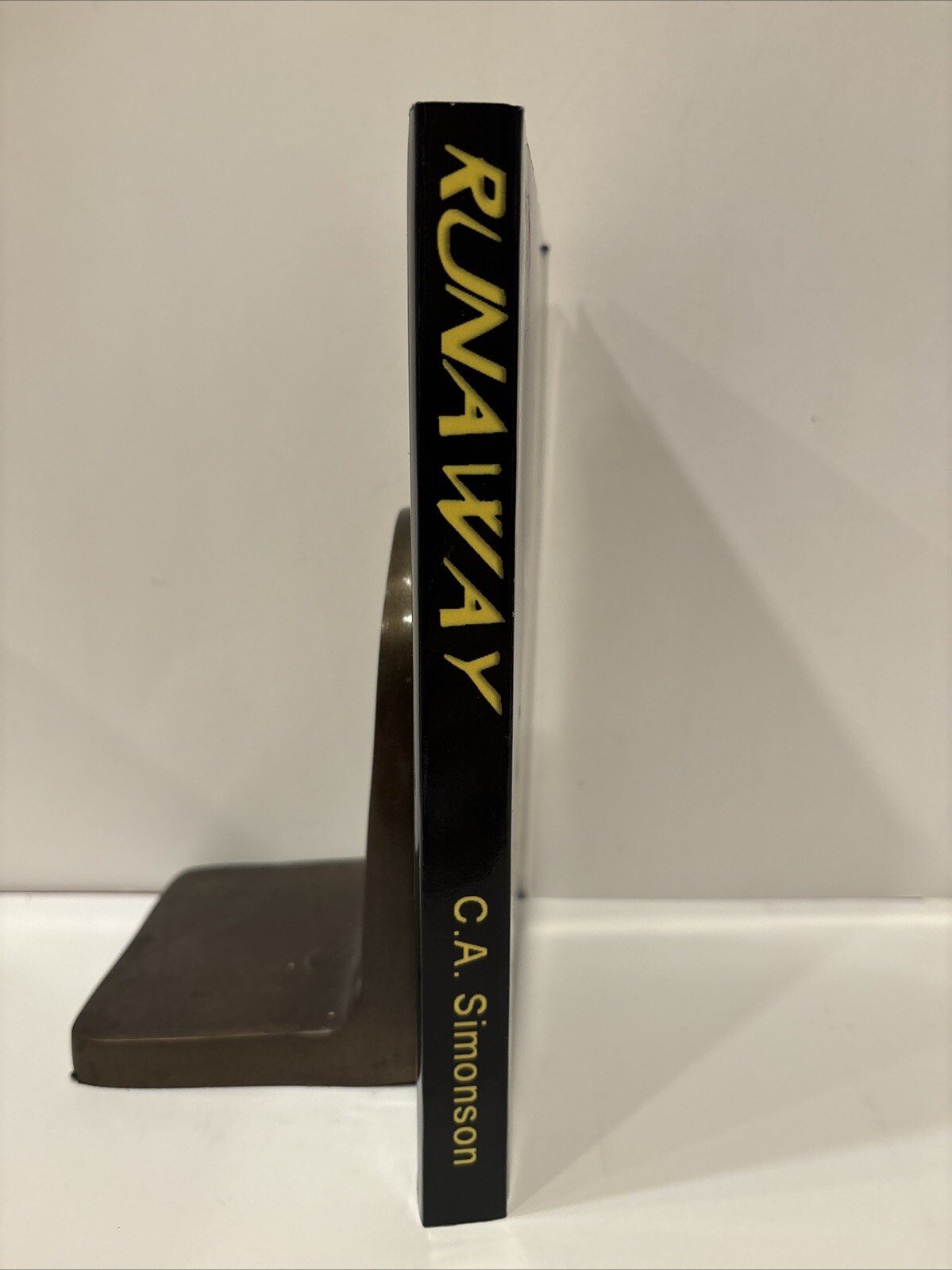 Signed! Inscribed Runaway by C. A. Simonson (2019, Trade Paperback)