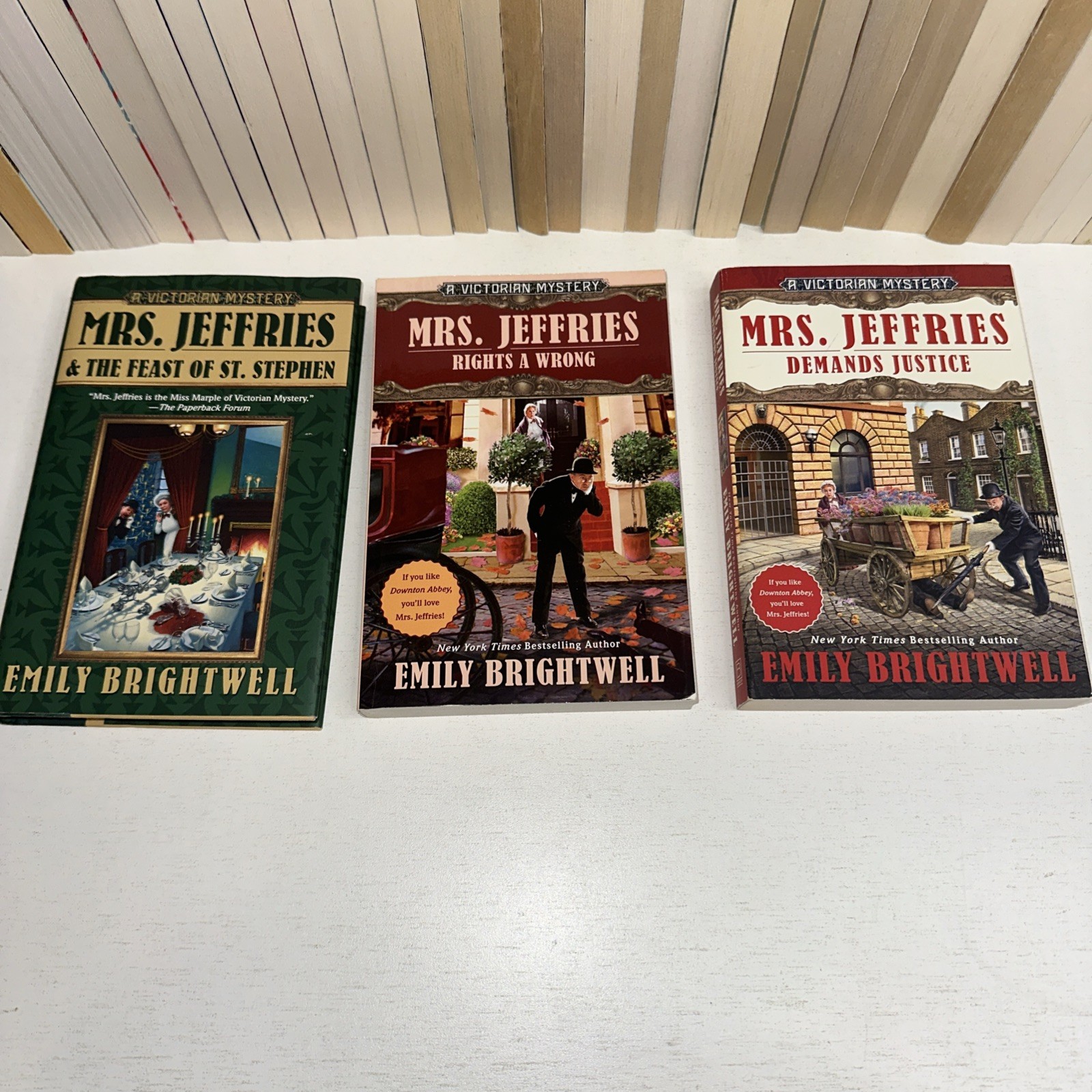 MRS. JEFFRIES Complete Set Series 1-41 by Emily Brightwell See Description.