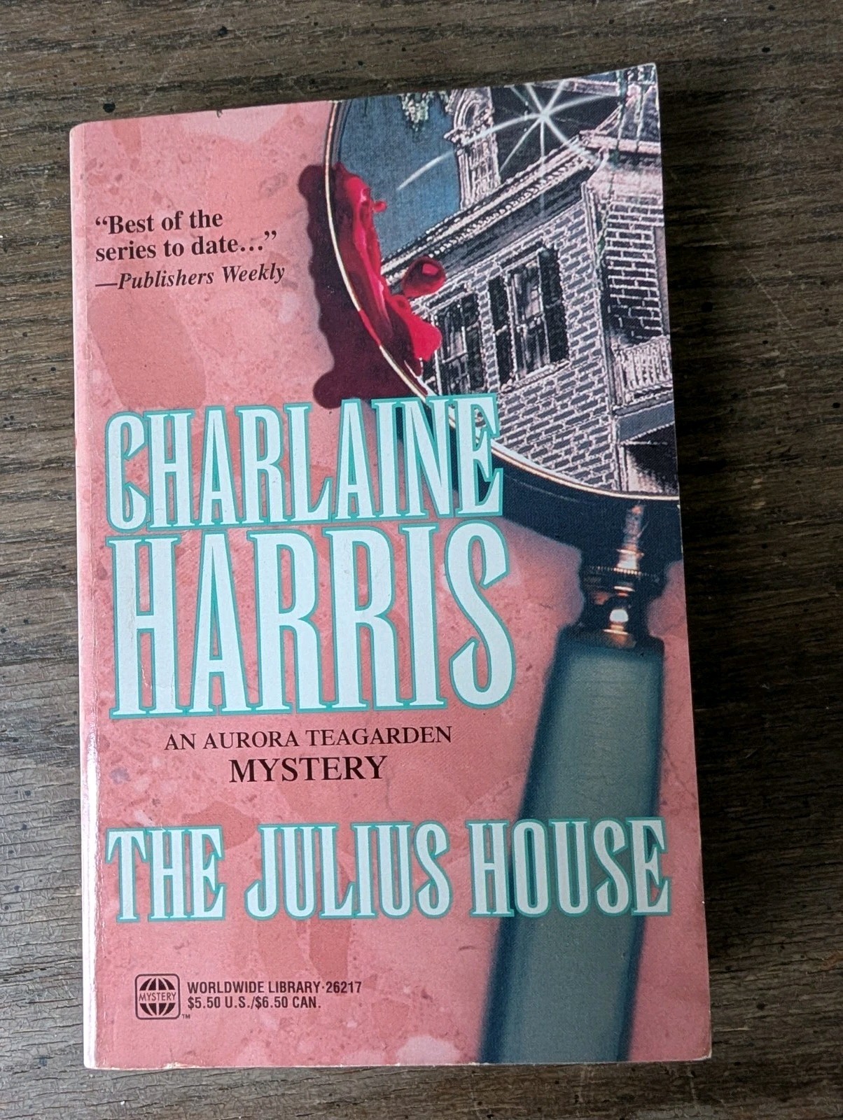 Lot of 4 Charlaine Harris Aurora Teagarden Series PB #4,5,6,8 1990s