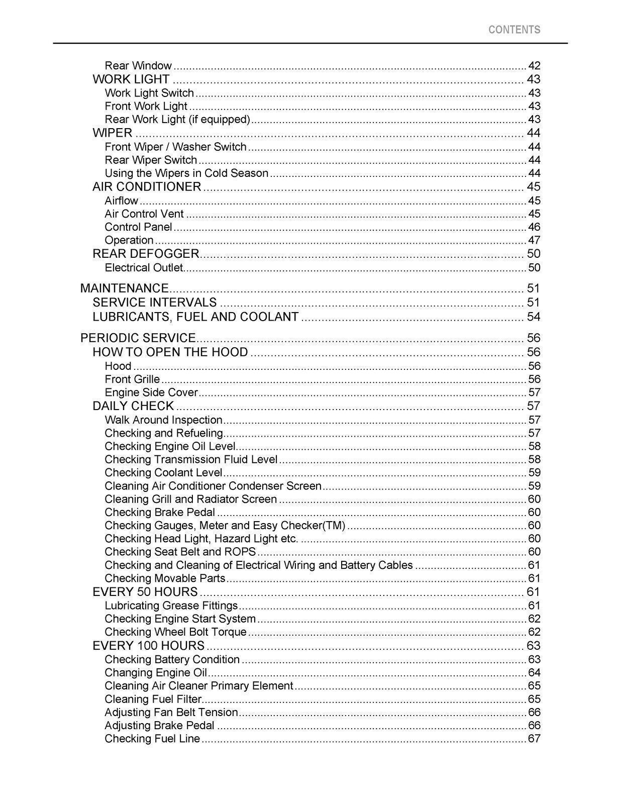 KUBOTA B2630 B3030 B3000 OPERATORS MANUAL – TOUGH WIRE BOUND – RUGGED COVERS