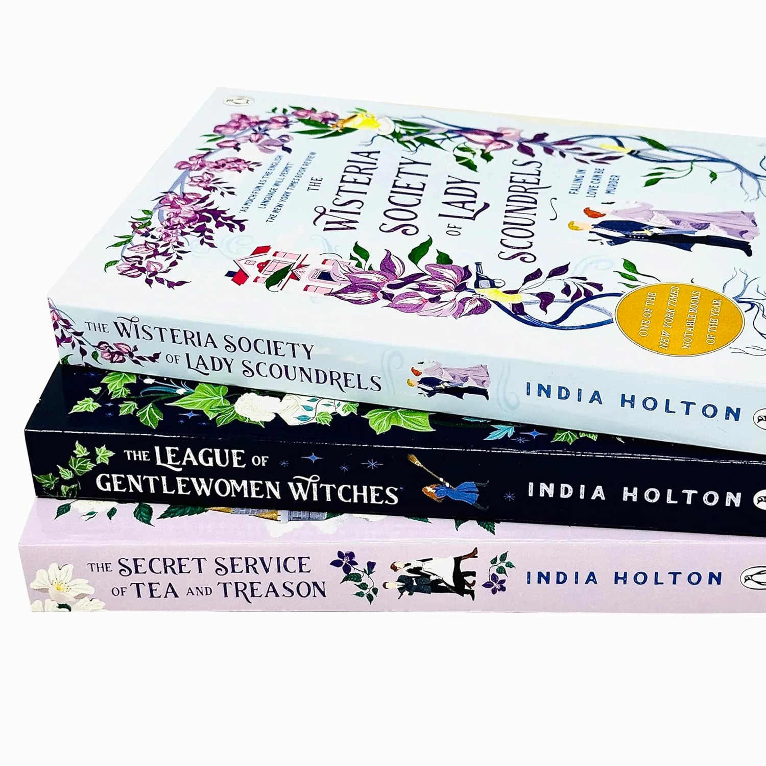 India Holton Collection 3 Books Set (The Wisteria Society of Lady Scoundrels, Th