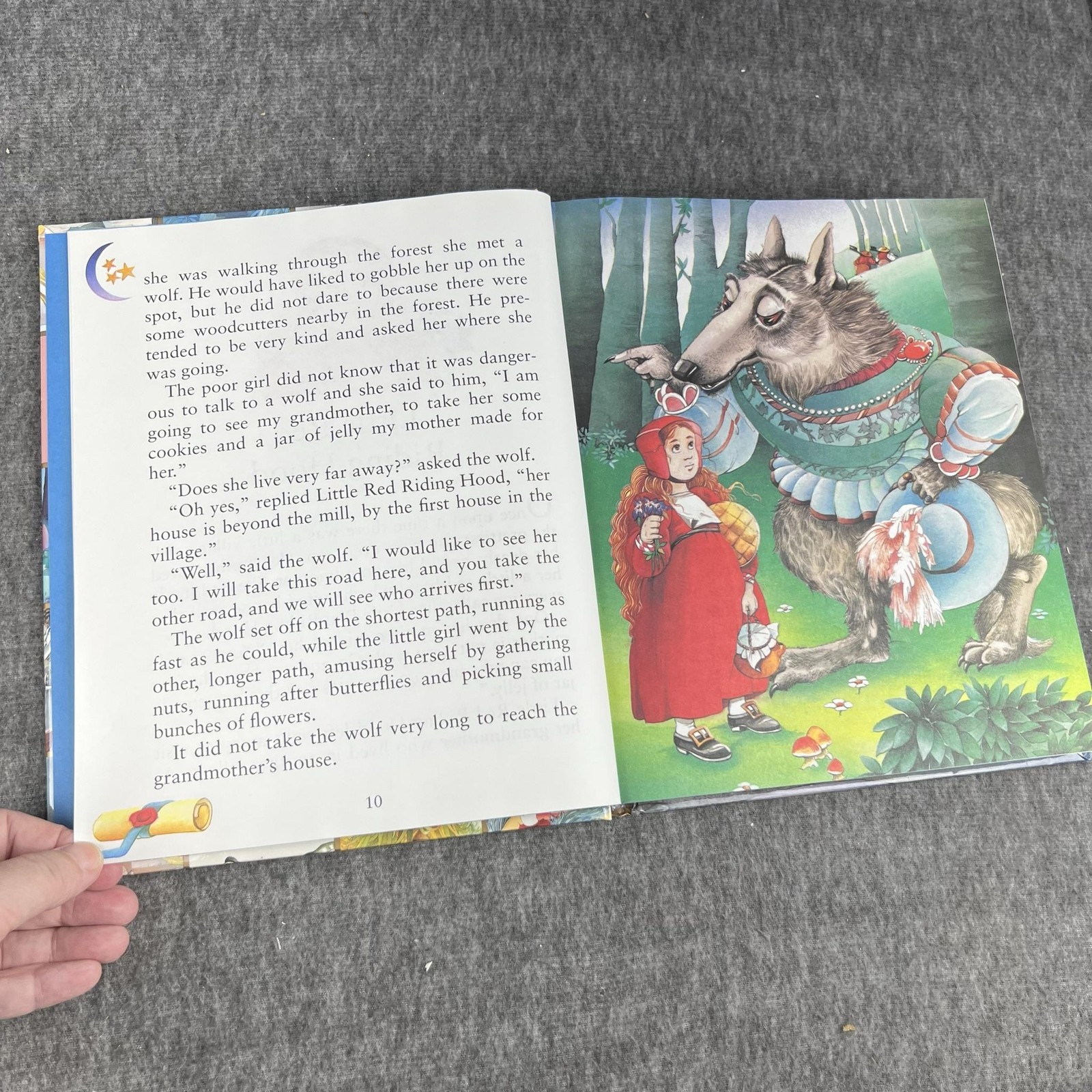 Vintage A Treasury Of Fairy Tales Transedition HC Illustrated Multicolor USA