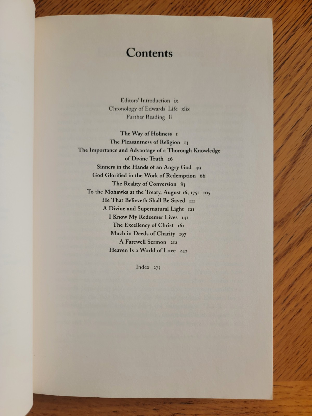 The Sermons of Jonathan Edwards: A Reader