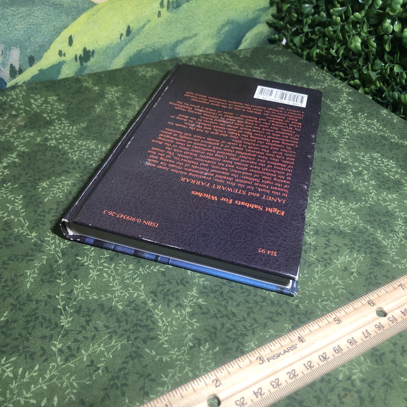 EIGHT SABBATS FOR WITCHES ~ JANET/STEWART FARRAR *Very Good“ 1981 HC Occult Book