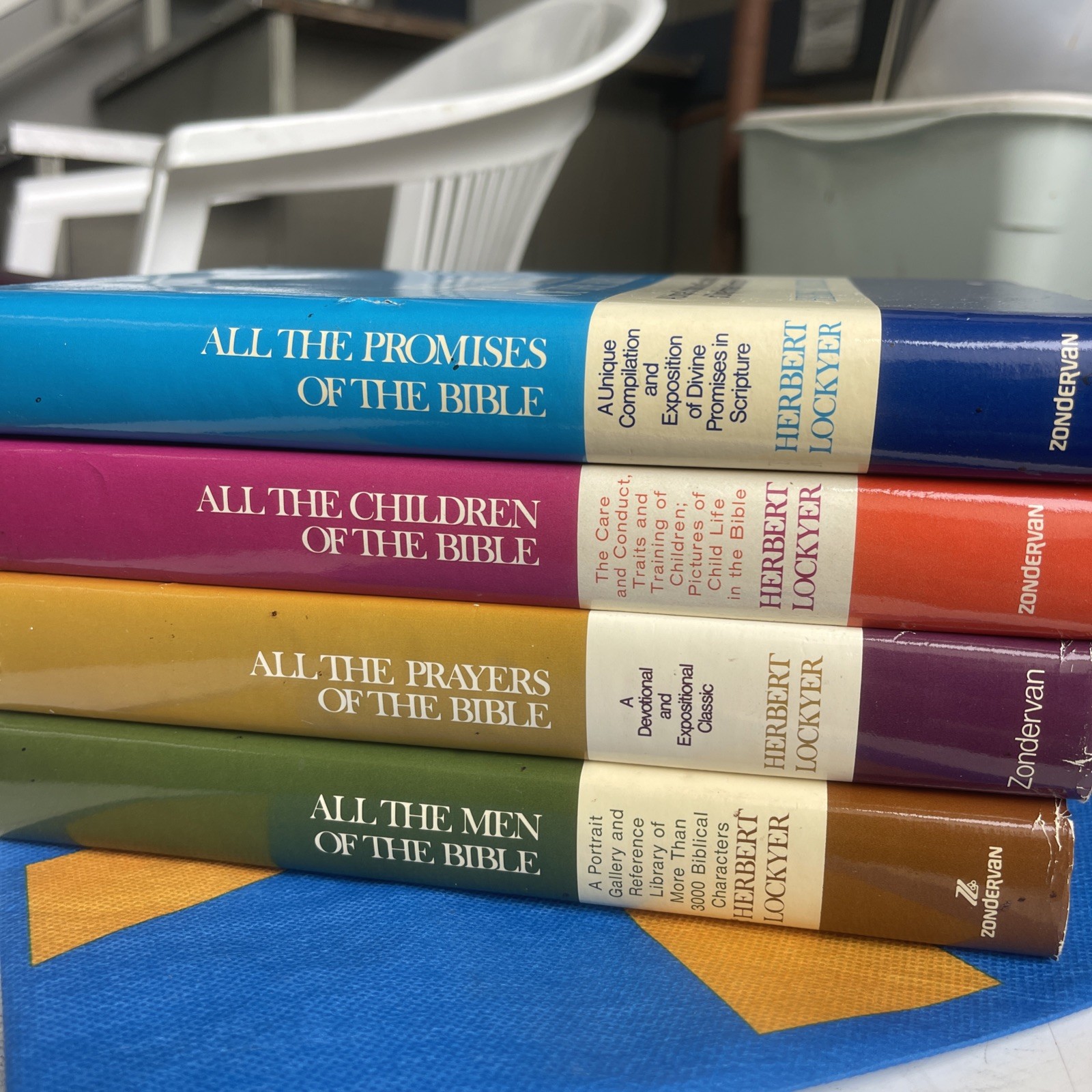 Herbert Lockyer Lot 4 Books All Series: Promises, Prayers, Children, Mens