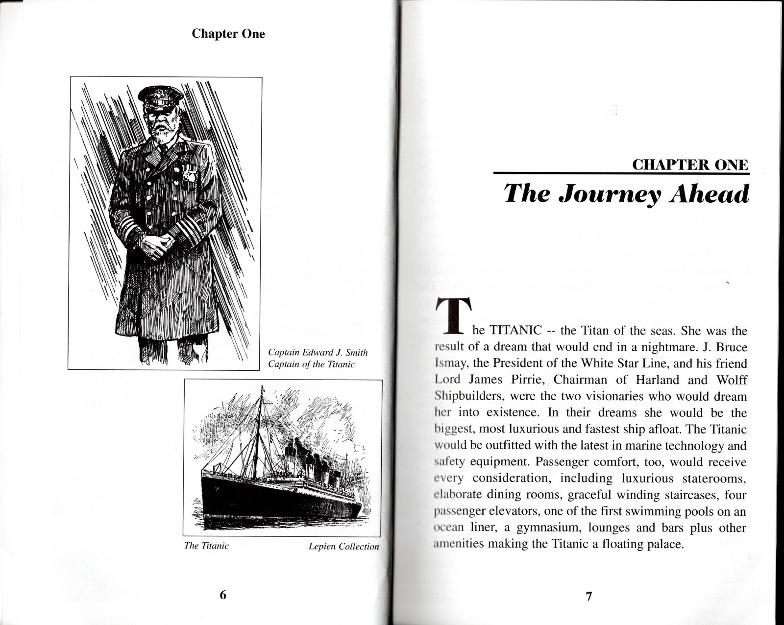 The TITANIC TRAGEDY Arnot P. McIntee 84 pages Clear and Descriptively written