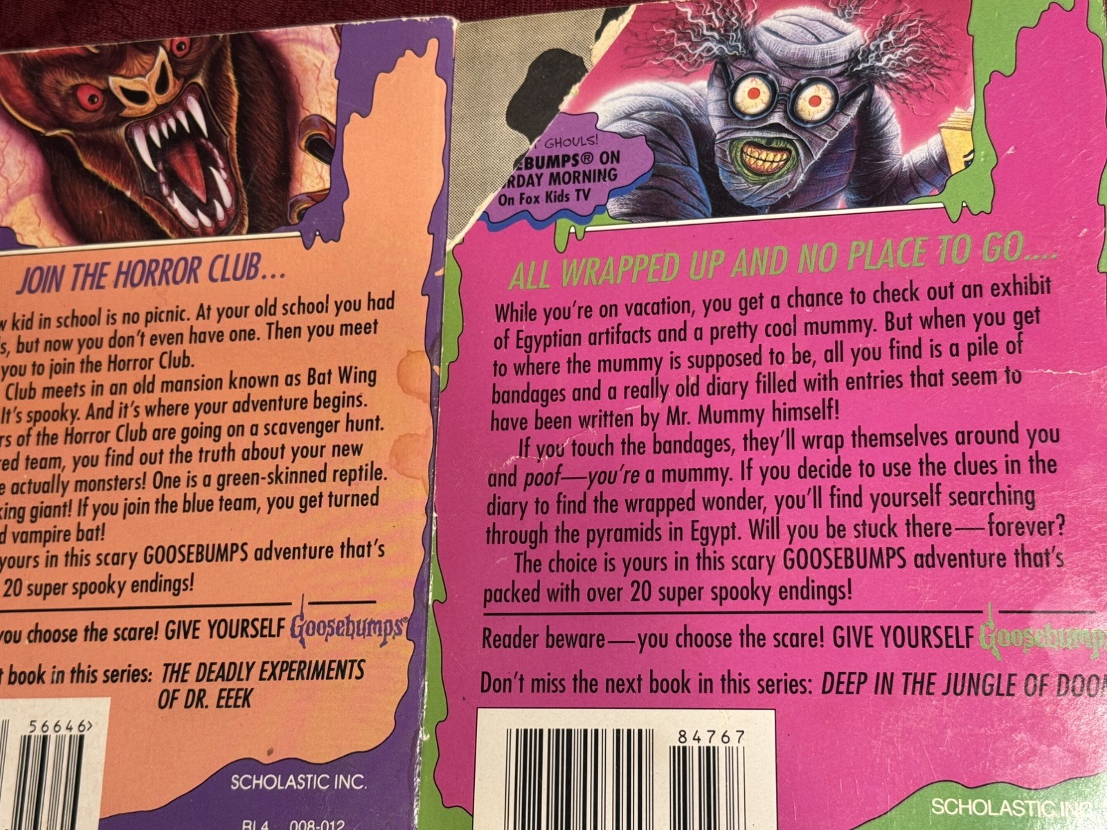 R.L. STINE GOOSEBUMPS LOT 17 BOOKS USED PRE OWNED PRE LOVED (READ DESCRIPTION) !