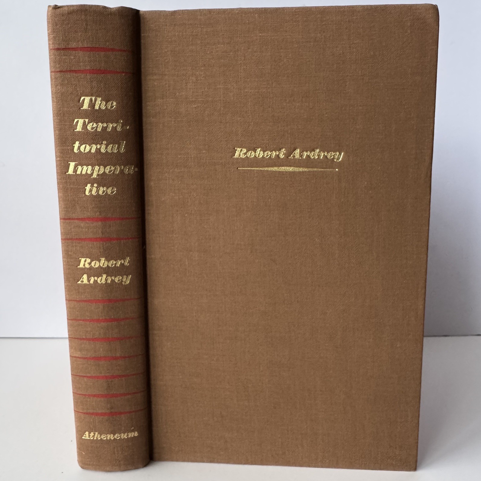 The Territorial Imperative, Robert Audrey 1966 HB w/DJ VG condition VTG