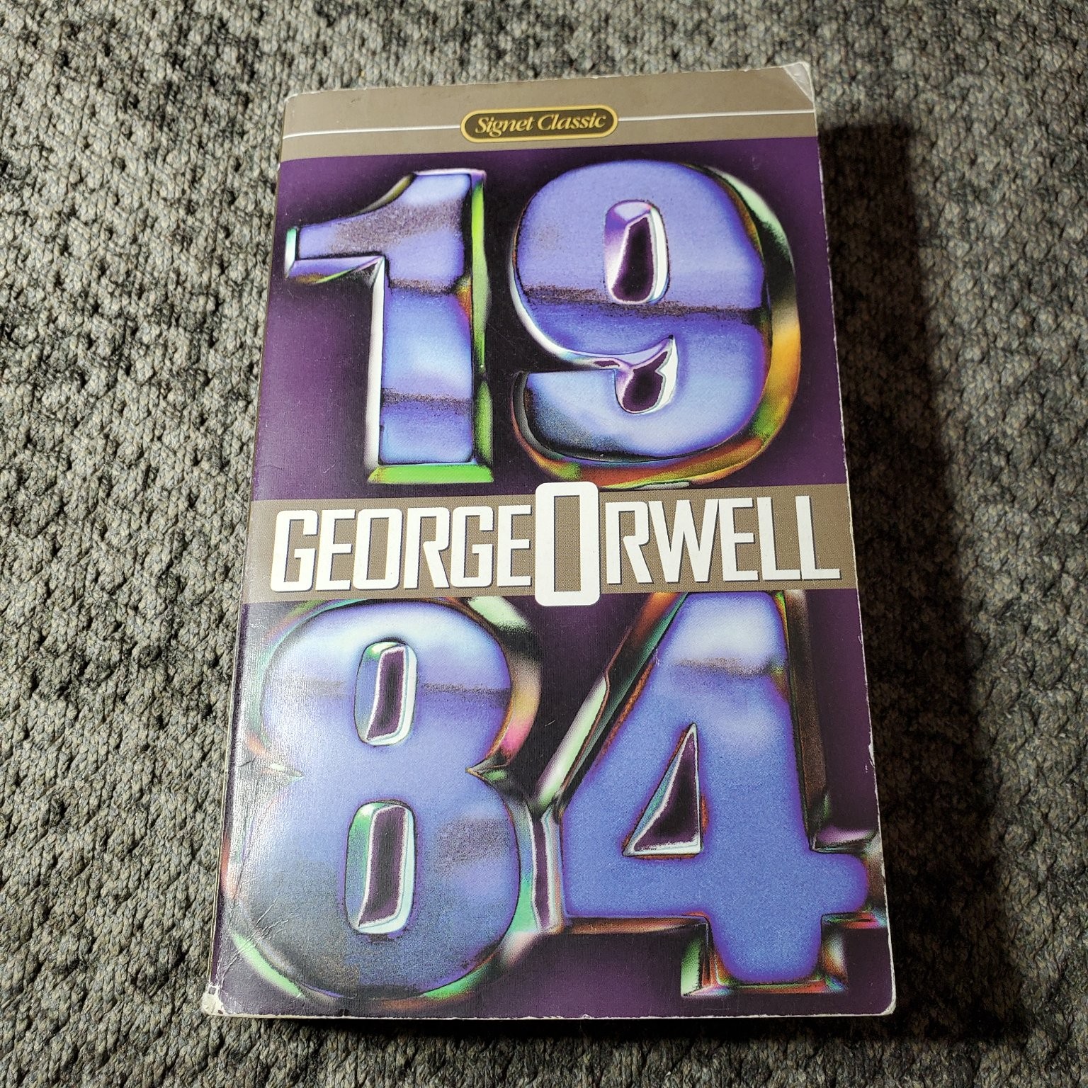 1984 George Orwell 1949 Dystopian Fiction Signet Classic Paperback