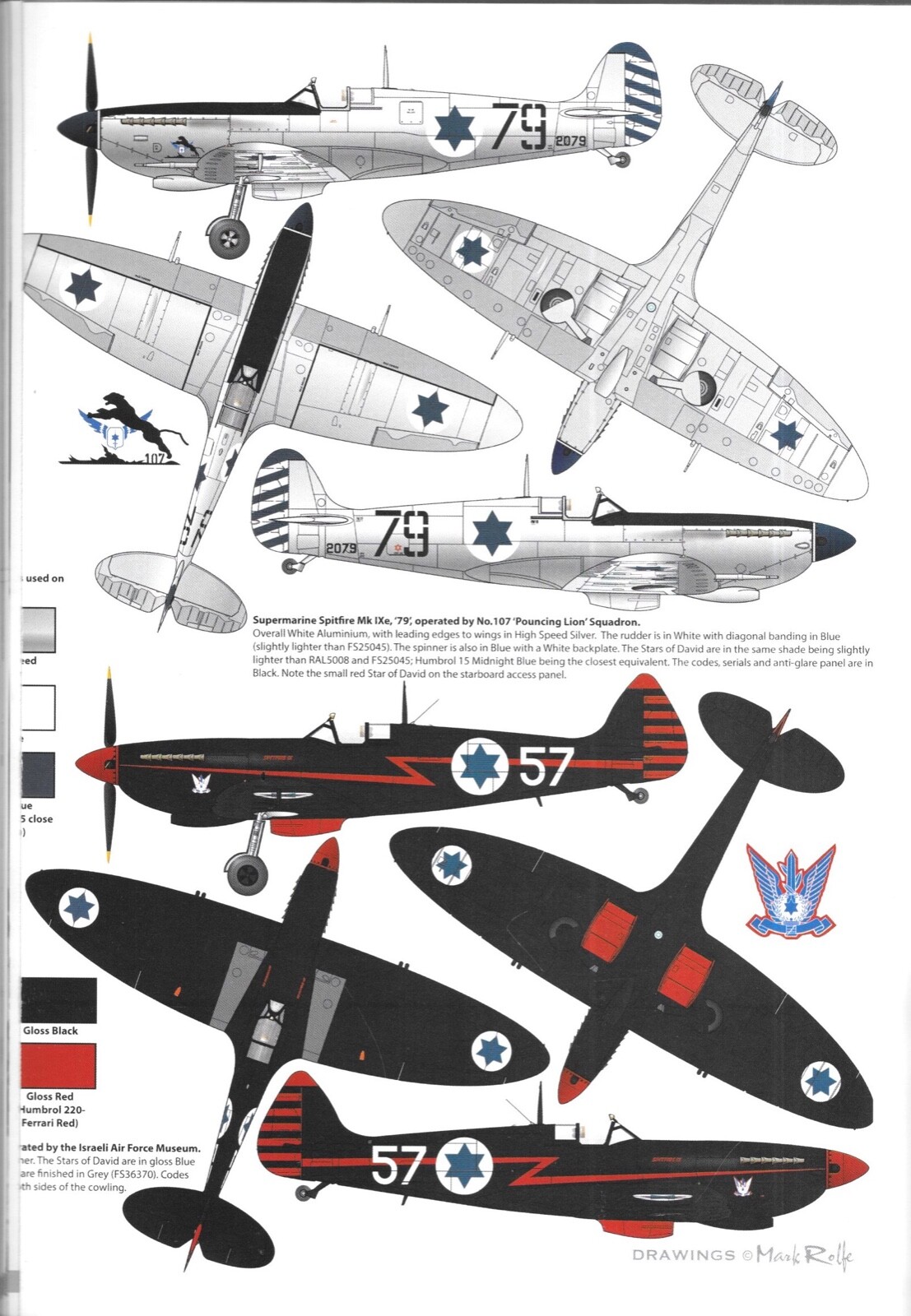 Scale Aircraft Modelling De 2013 Revell Seafire Spitfire Israeli Service Panther