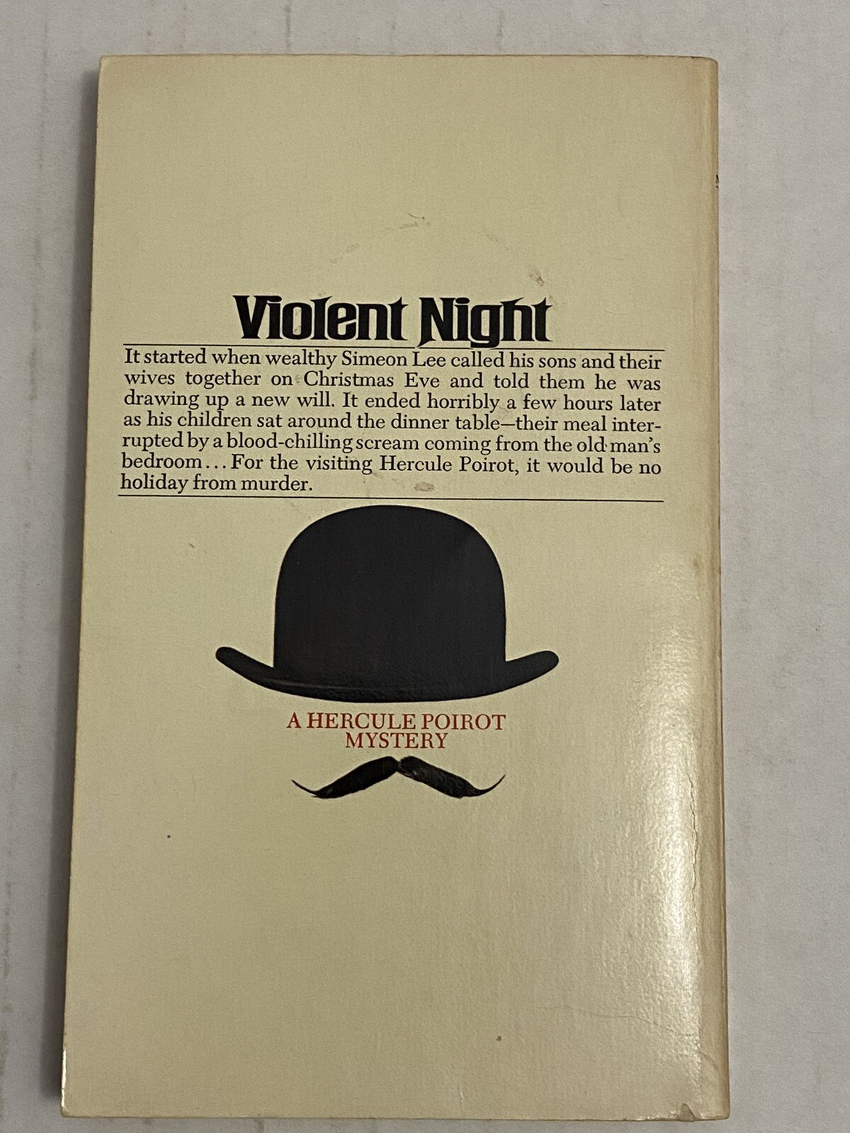 AGATHA CHRISTIE A Holiday For Murder 1976 1st Bantam PB 24th Printing Very Good!