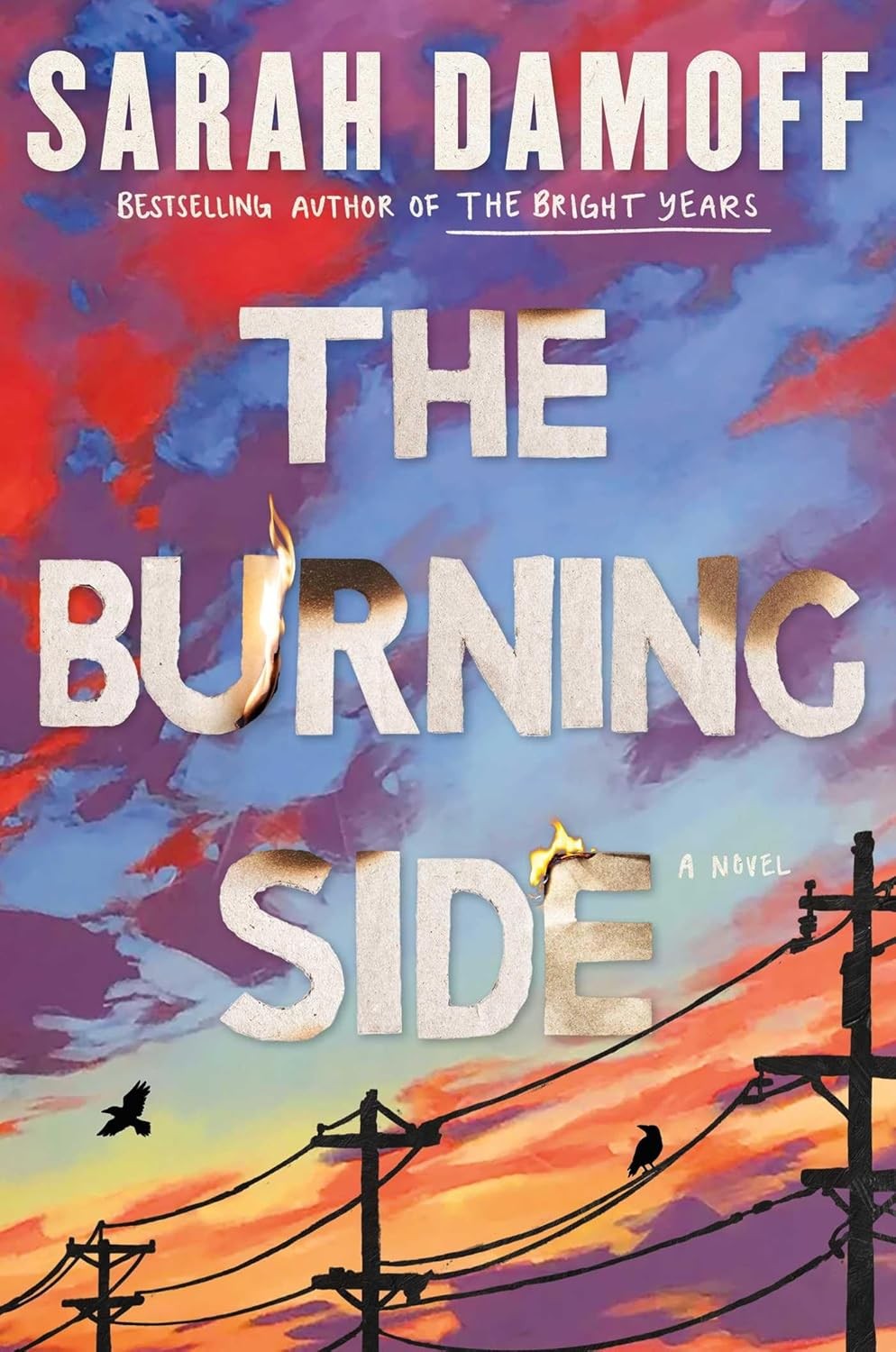 The Burning Side Hardcover by Sarah Damoff