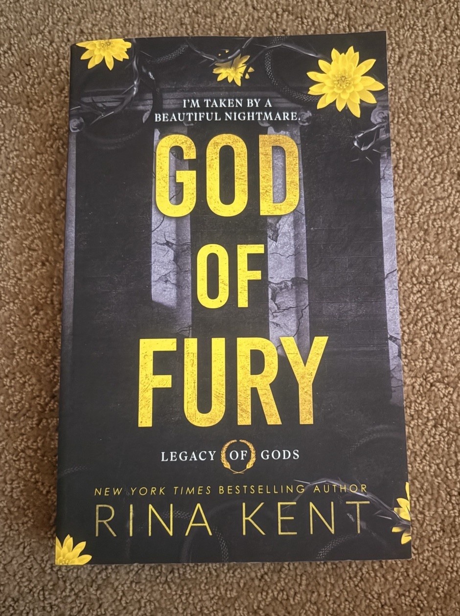 God of Fury – by Rina Kent (Paperback) New
