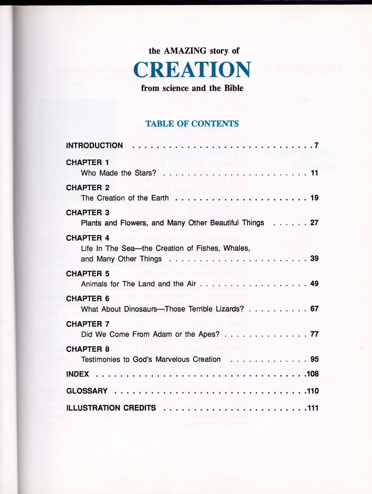 NEW The Amazing Story of Creation, Duane T Gish, 1990, HC, 9 x 11.25, 112 pages