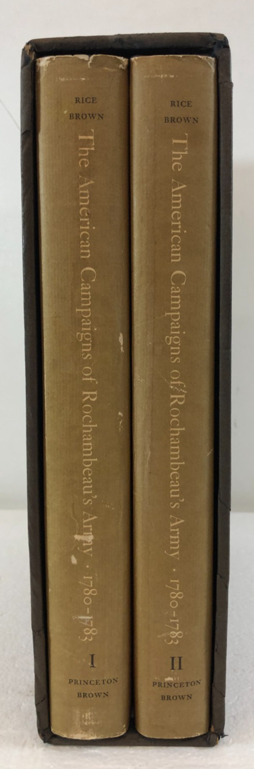 The American Campaigns of Rochambeau’s Army 1780-1783, Set of 2, 1972 E-105