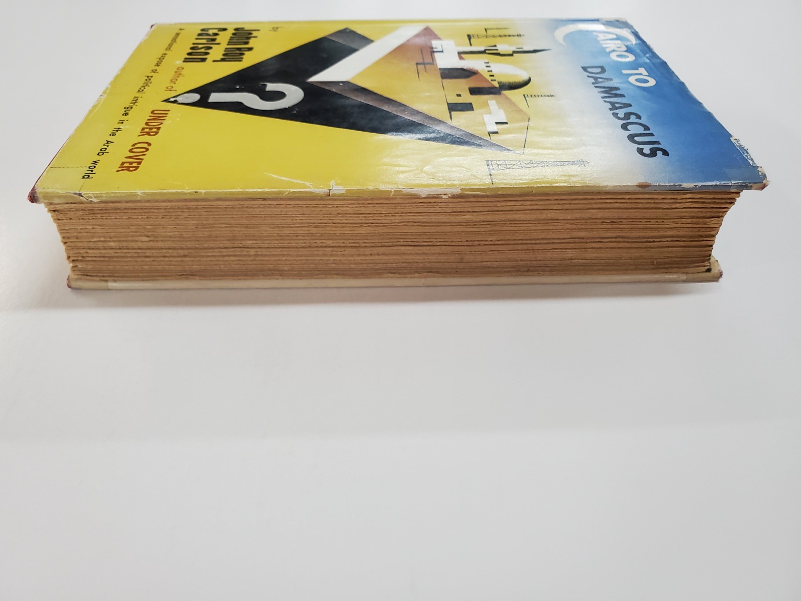 Cairo to Damascus by John Roy Carlson (1951, Alfred A Knopf) Hardcover