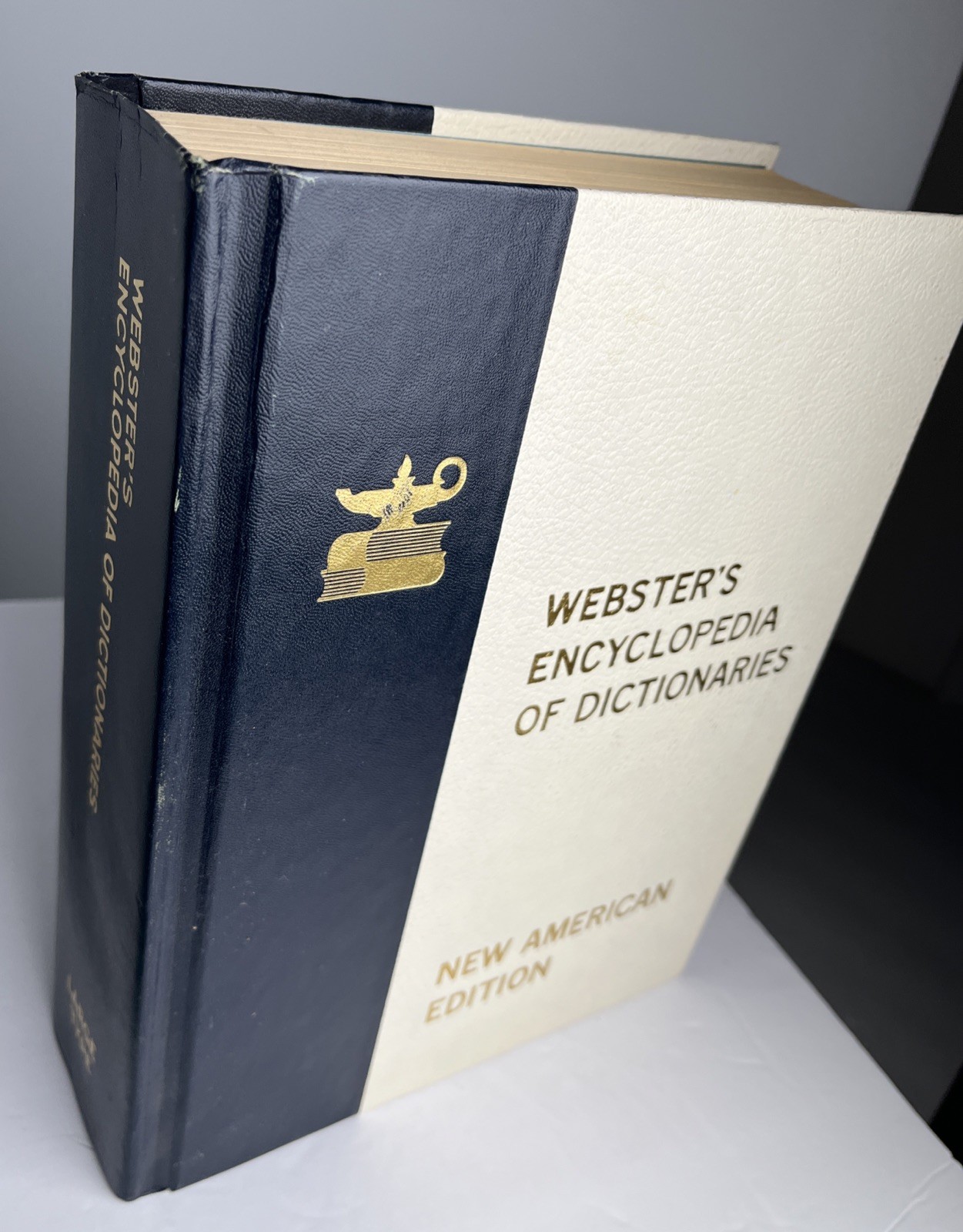WEBSTER’S Encyclopedia of Dictionaries New American Edition 1981 Large Type VTG