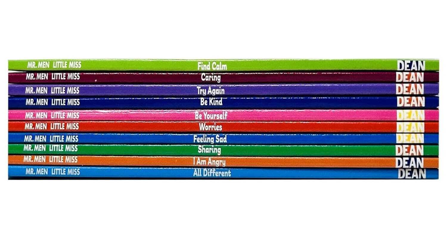 Mr. Men and Little Miss Discover You Series 10 Books Set – Ages 3+ – Paperback