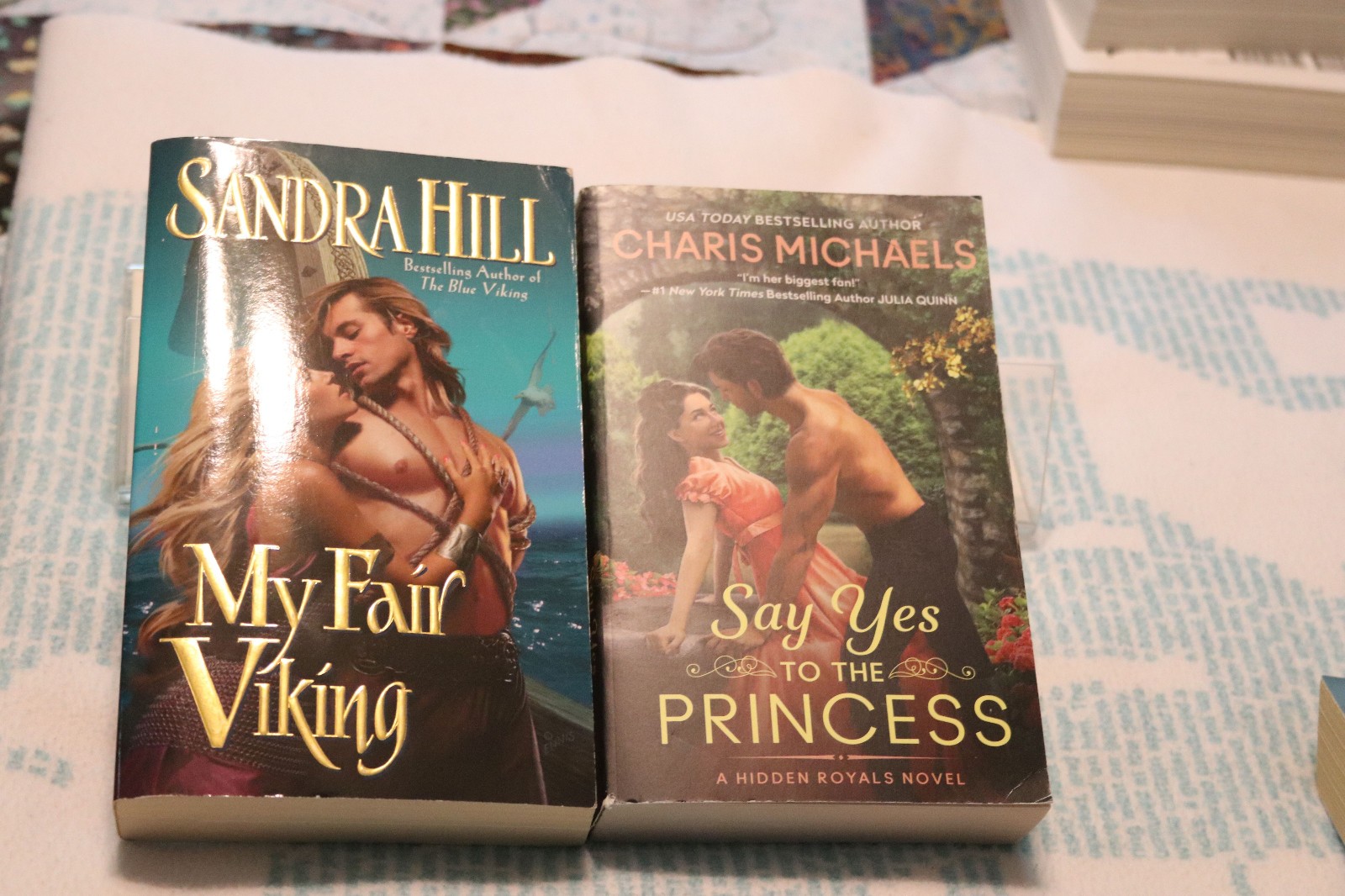 Lot of 8 Romance Paperbacks Various Authors Very Good Condition See Photos