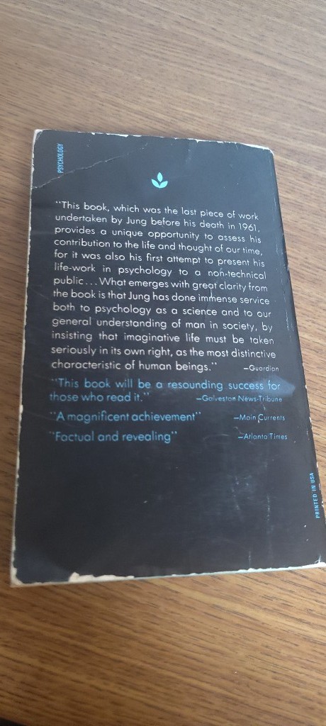 Man and His Symbols book Carl G. Jung 1978 dell paperbacks laurel edition