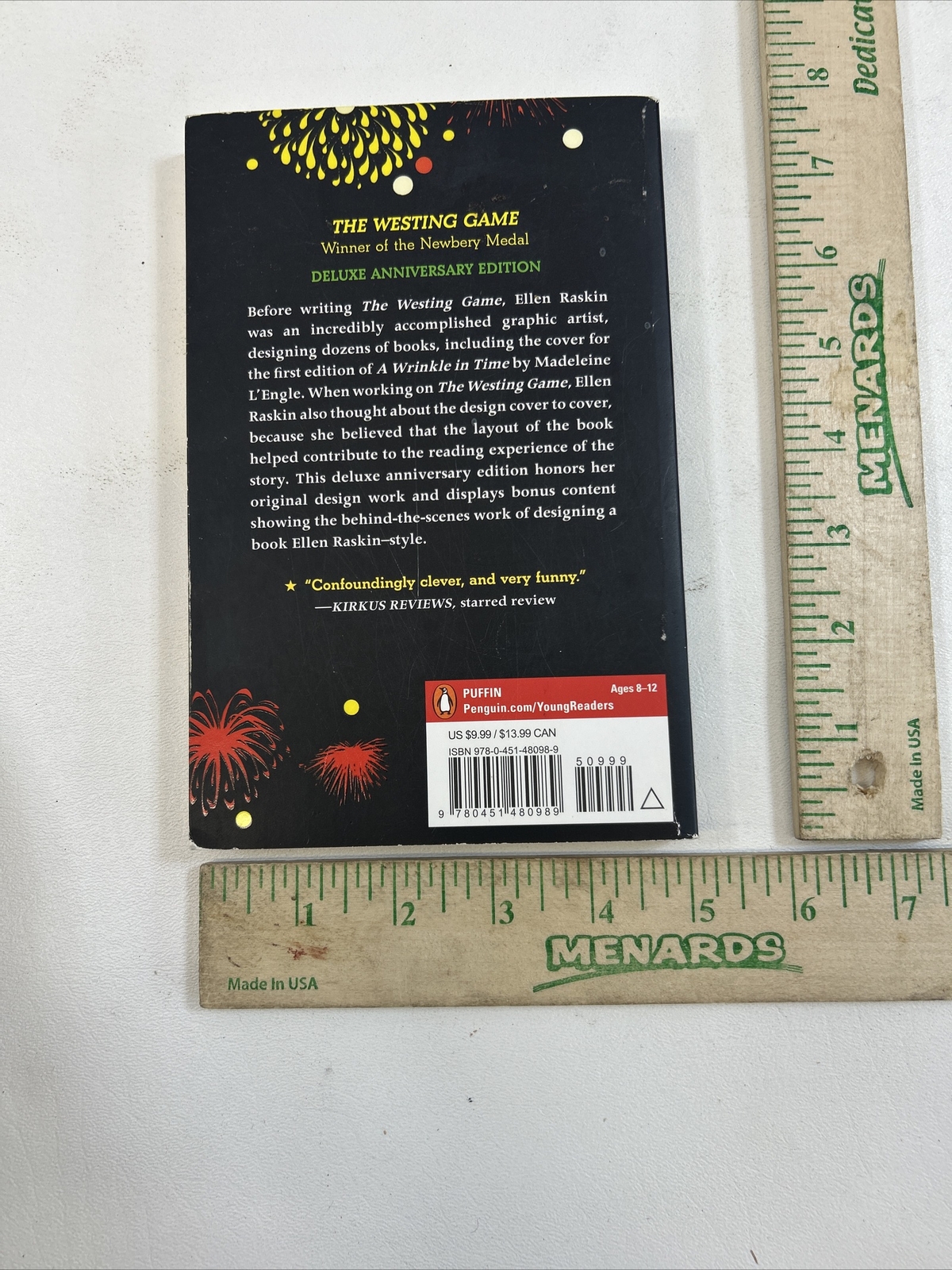 The Westing Game : The Deluxe Anniversary Edition – Ellen Raskin (2018, PB)