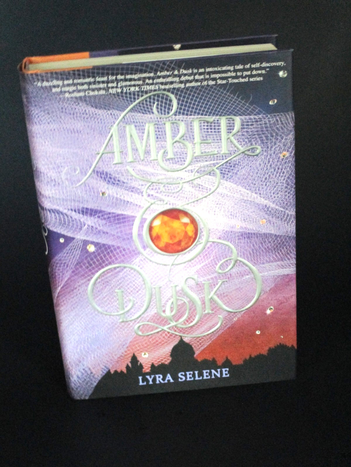 Amber & Dusk by Lyra Selene. Owlcrate Edition Signed by Author. Hardcover Book
