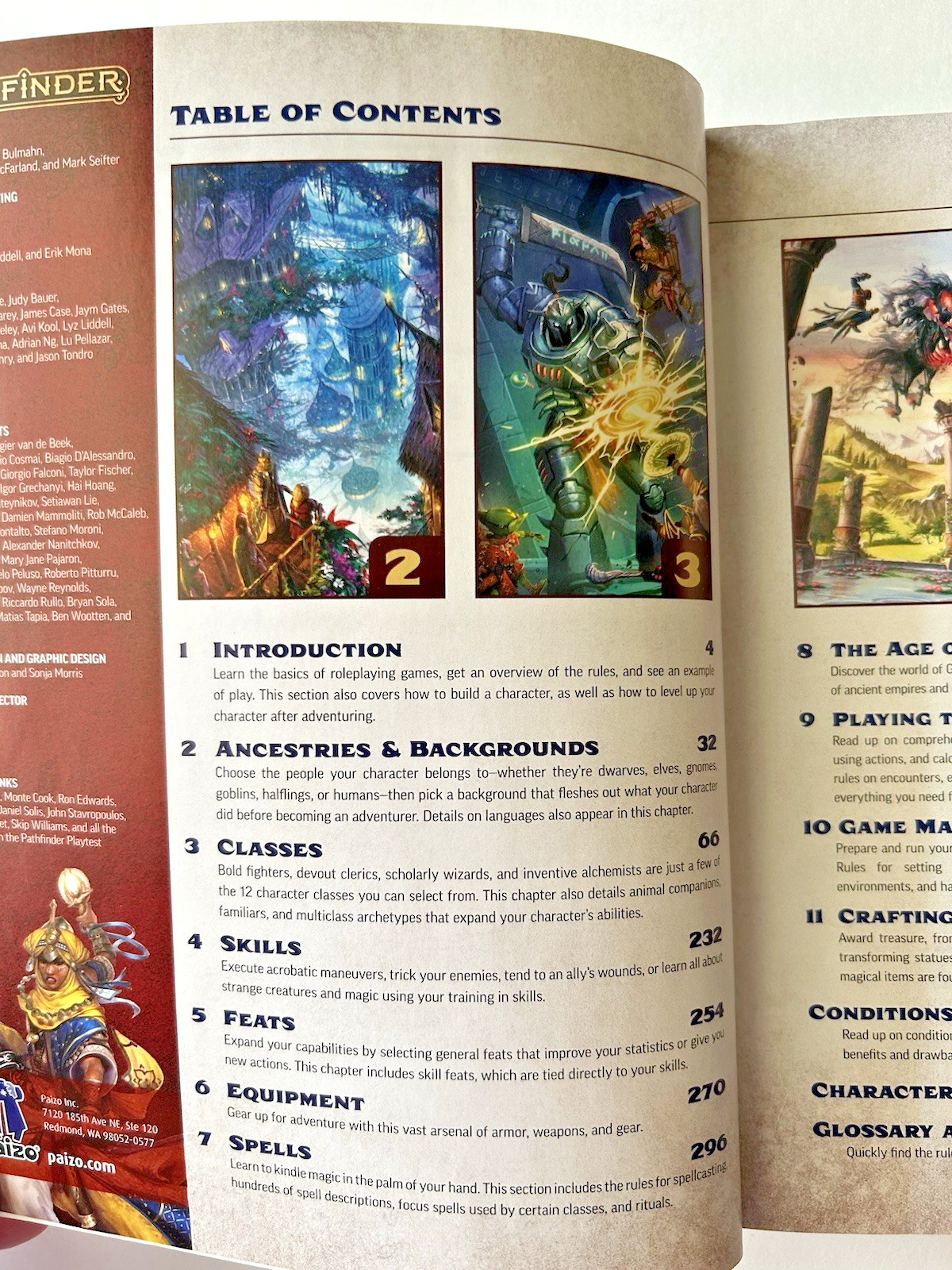 Pathfinder RPG Core Rulebook Second Edition Pocket Edition PZO210-PE Paperback