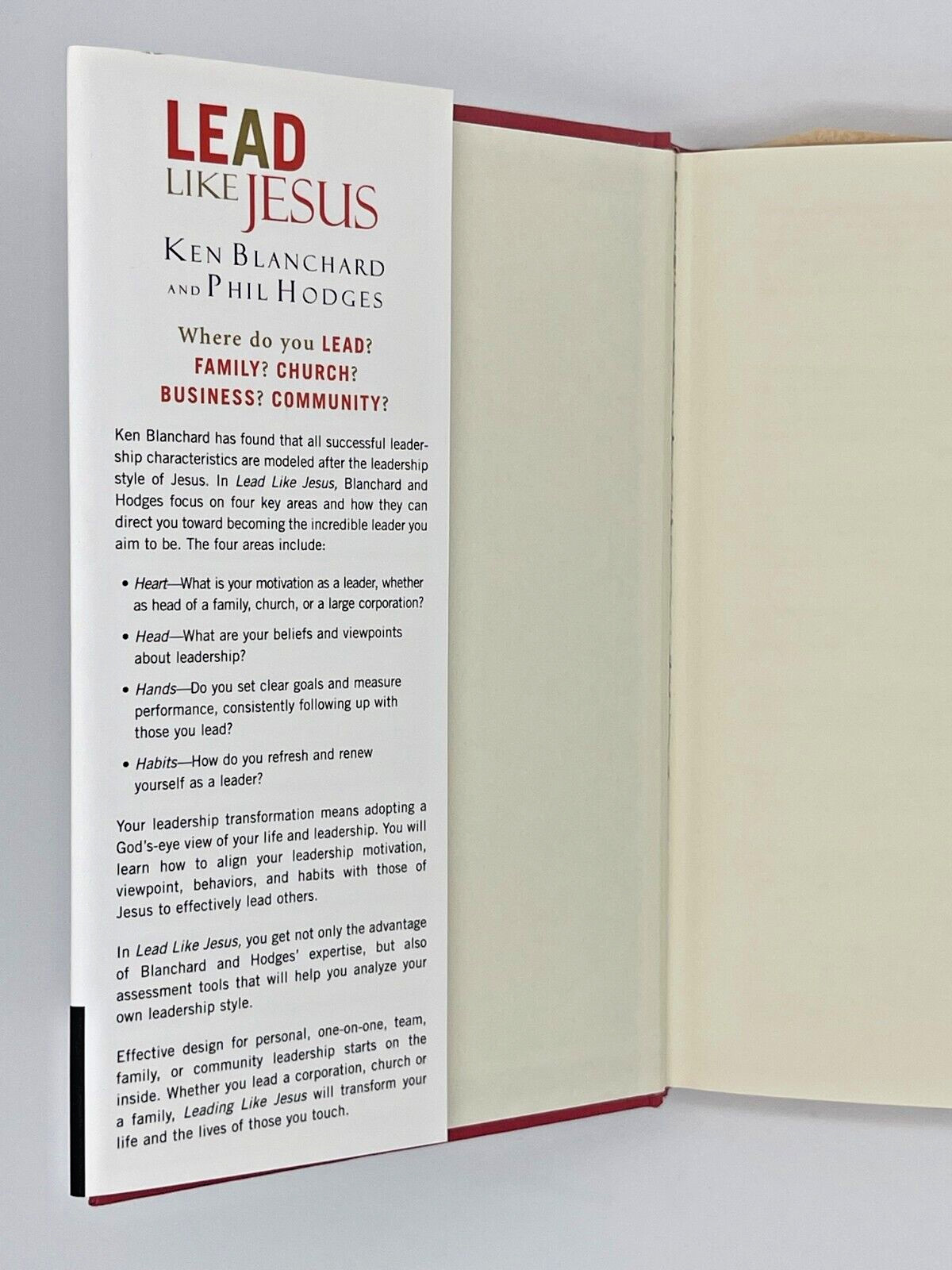 Lead Like Jesus & 7 Promises of a Promise Keeper 2 Books Hardback Dust Jackets
