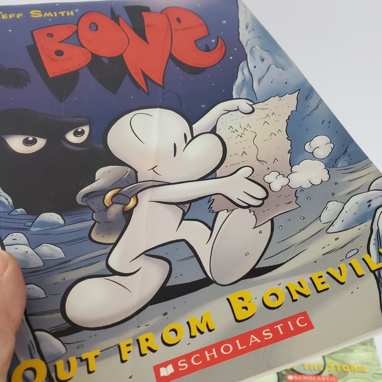 Jeff Smith Volumes 1-9 Bone Comic Series Graphix Scholastic Books Lot Graphic