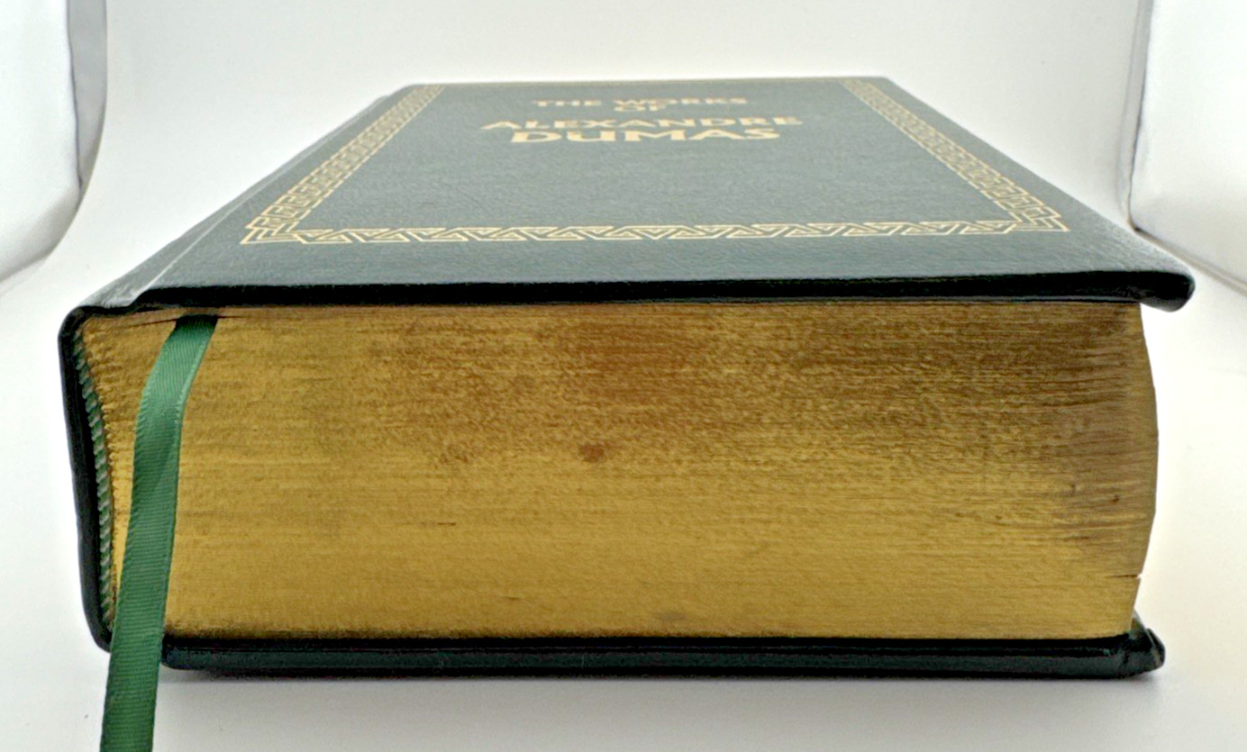 The Works Of Alexandre Dumas Longmeadow Press Leather Book