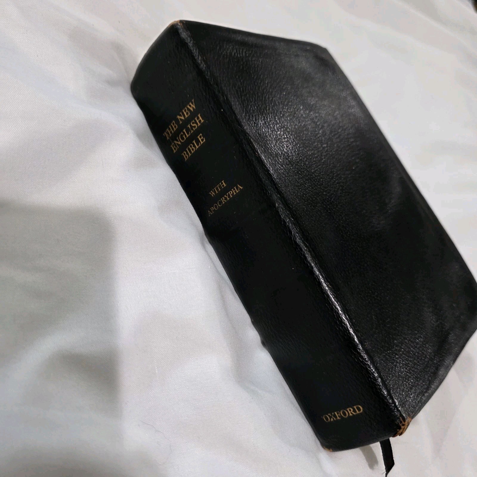 The New English Bible With Apocrypha Black Leather Bound 1971