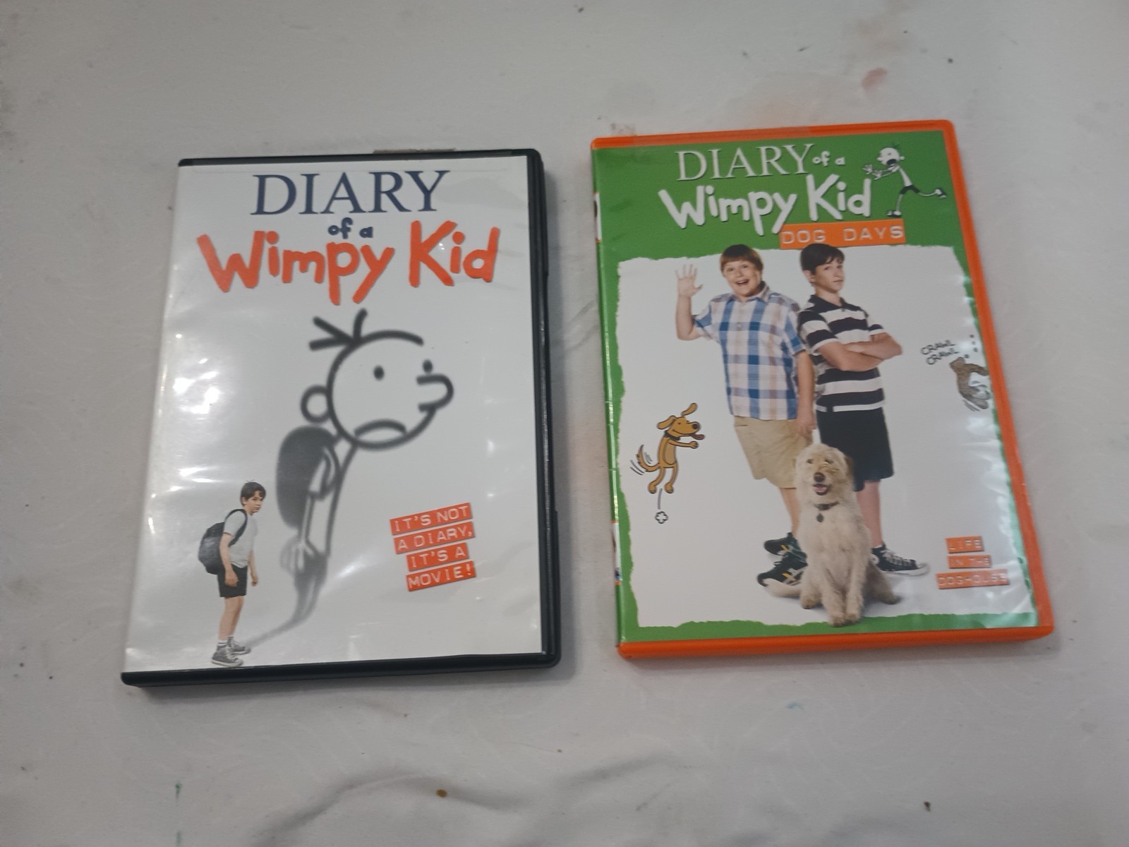 Diary of a Wimpy Kid COMPLETE 22 Books + Awesome Friendly Kid 1-3 &2 DVDs