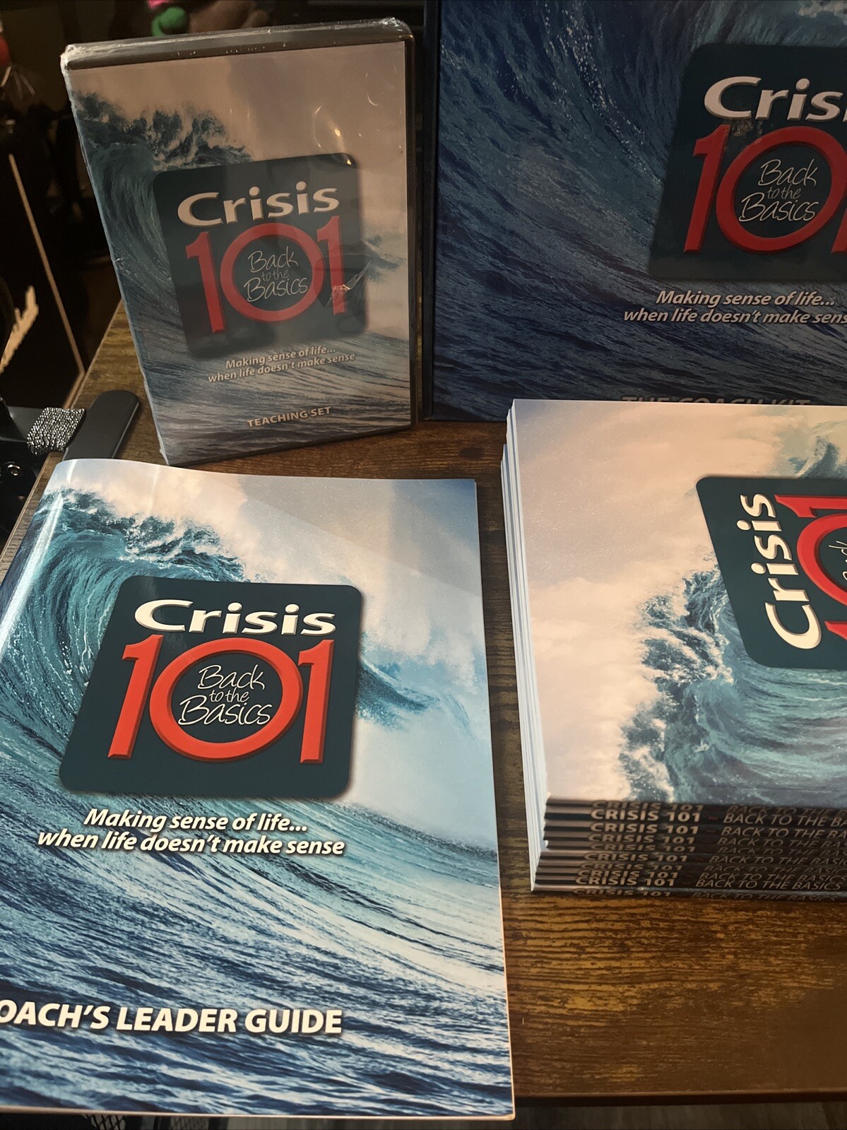 Crisis 101 Back to Basics- Making Sense Of Life Coach’s Master Set CD’s & Books