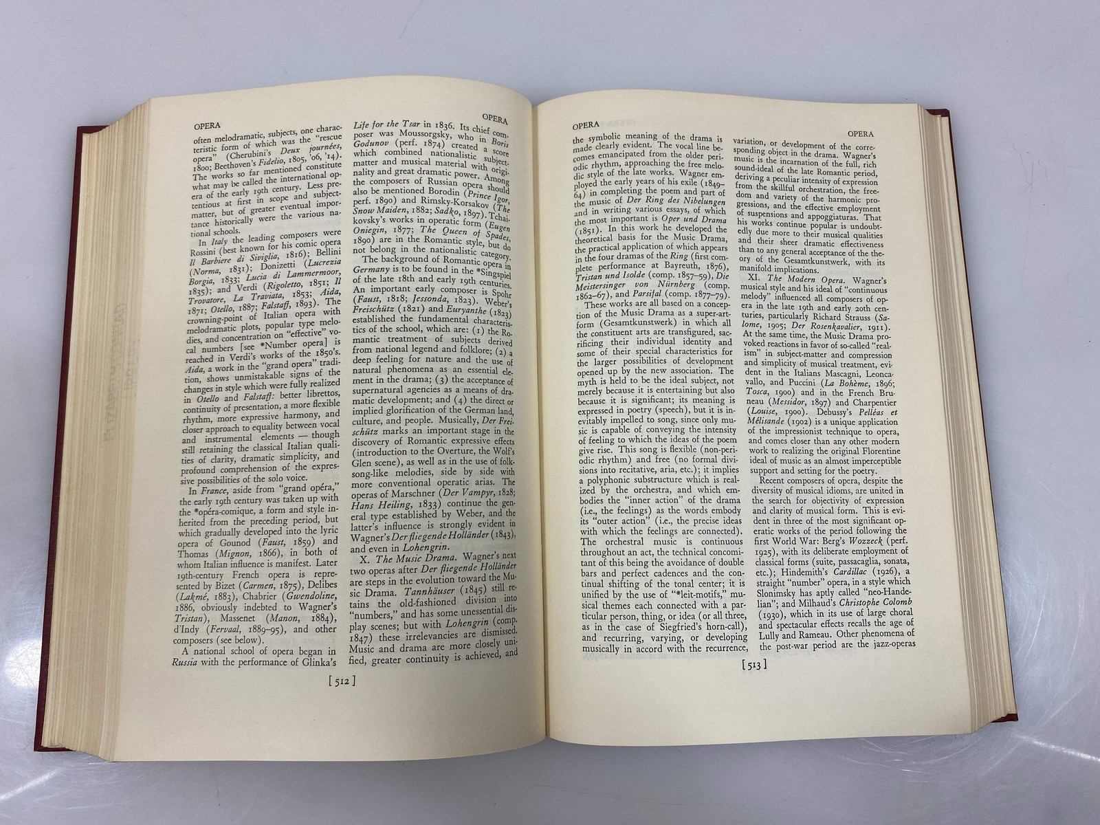 Harvard Dictionary of Music by Apel Ex-library 1964 HC
