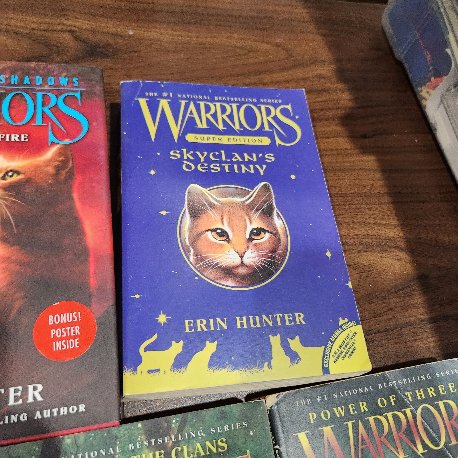 Warriors Lot of 13 Books Cat Series Bundle By Erin Hunter, 3 HC, 10 PB