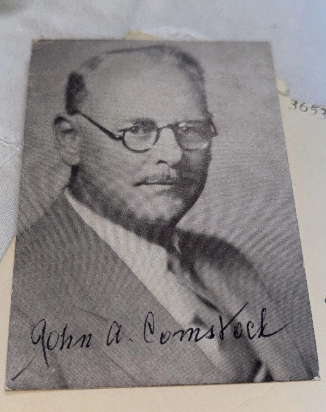 A History And Genealogy Of The Comstock Family In America 1949 Hardback Green