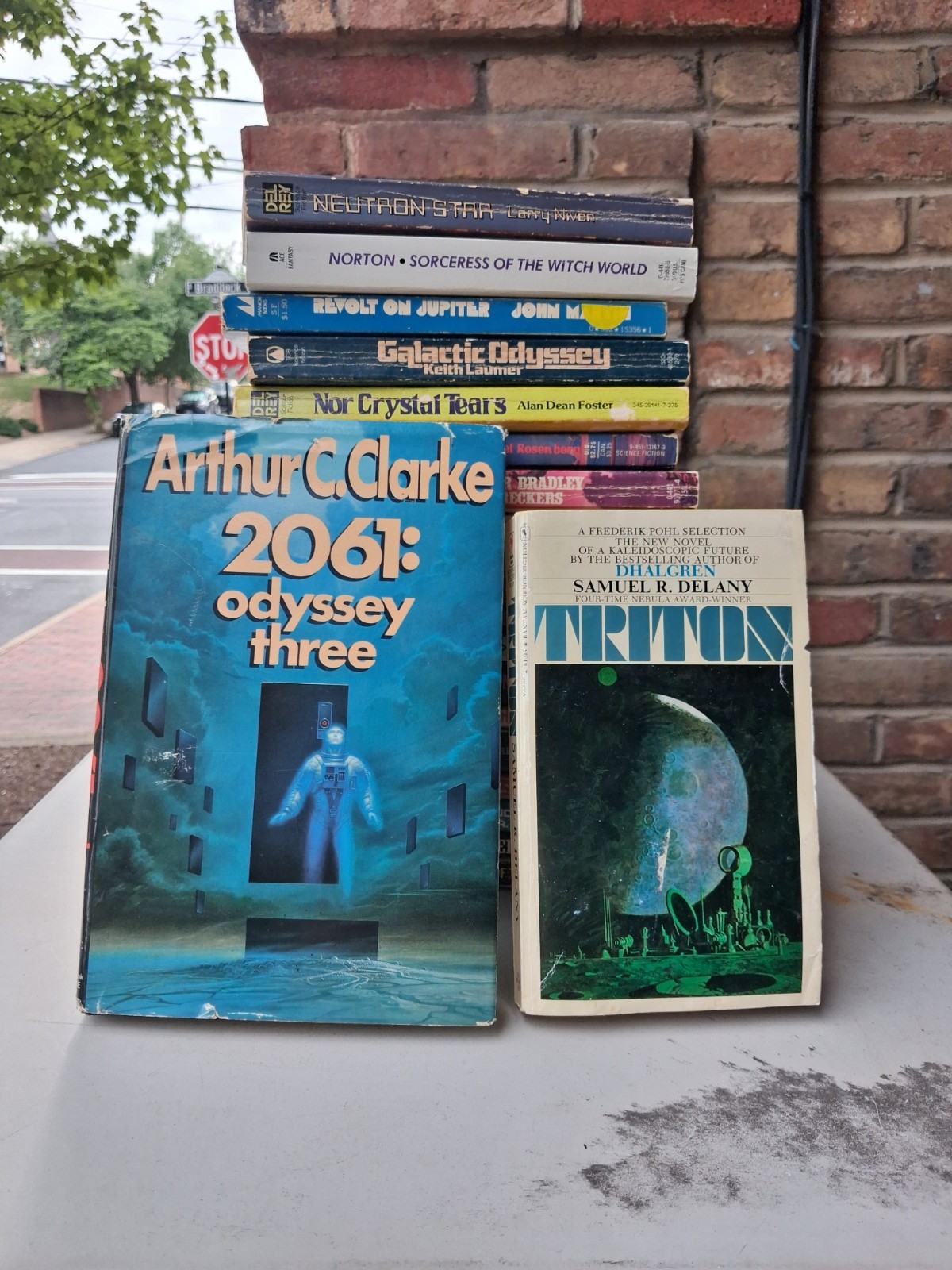 20 Vintage Sci-Fi Paperback Foster Norton Asimov Clarke Steiger Wells Anderson
