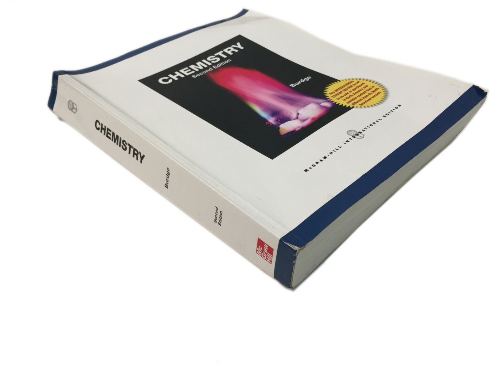Chemistry Book by Julia R. Burdge Alchemy Science Physics Revised Organic HC Zn
