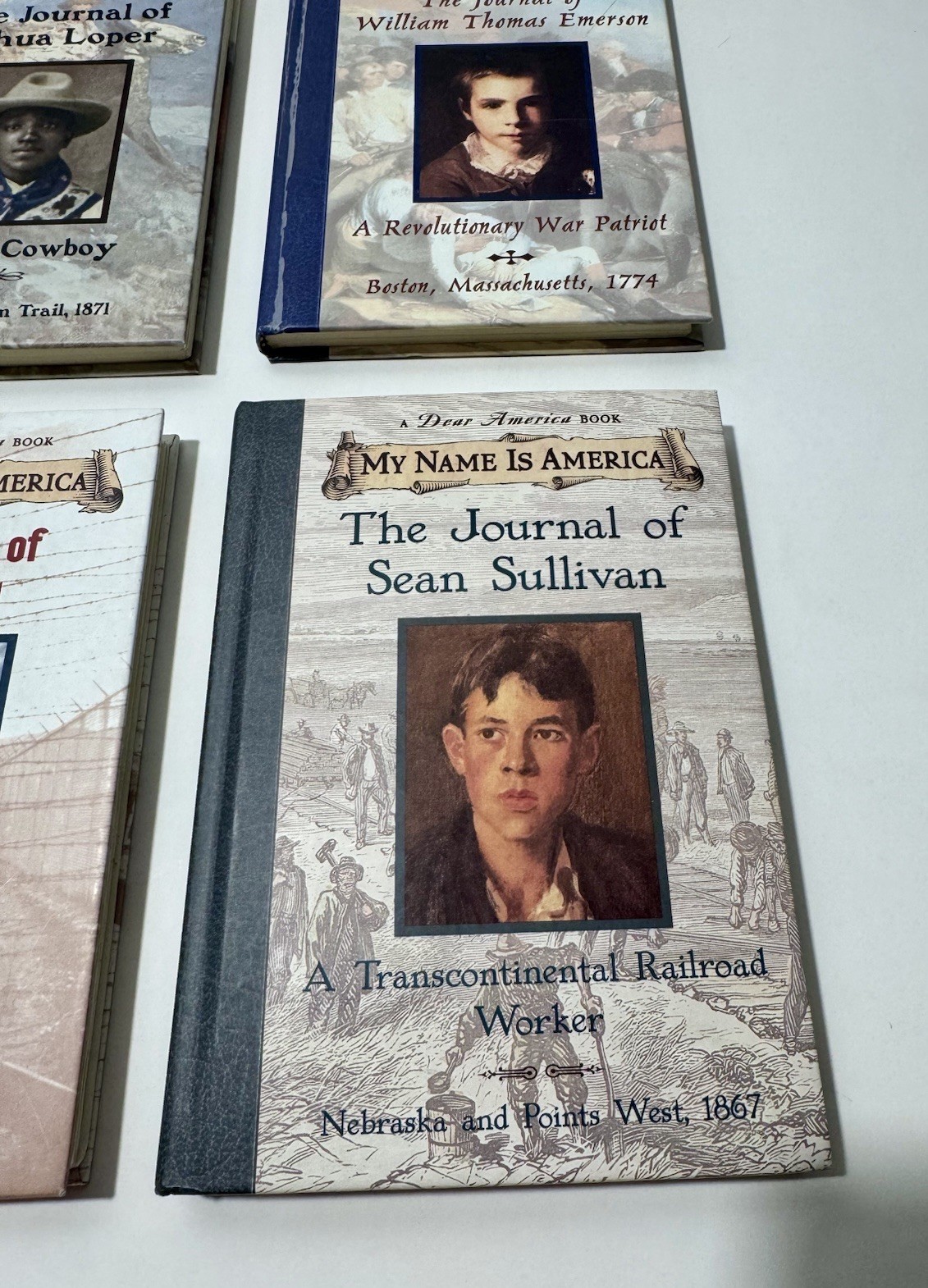 Dear American Book Series My Name Is Scholastic 4 Box Set American Journals HC
