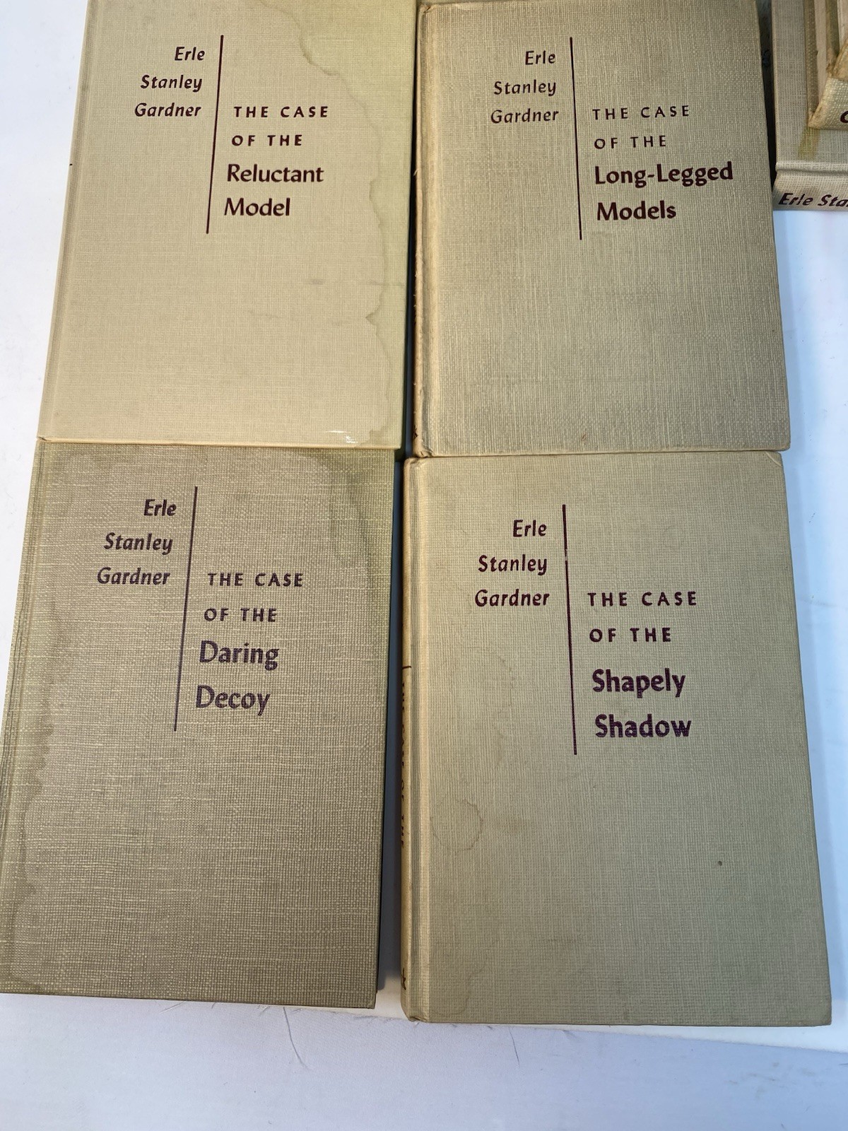 Perry Mason Erle Stanley Gardner Mystery Lot of 25 Hardcovers 1950s 1960s