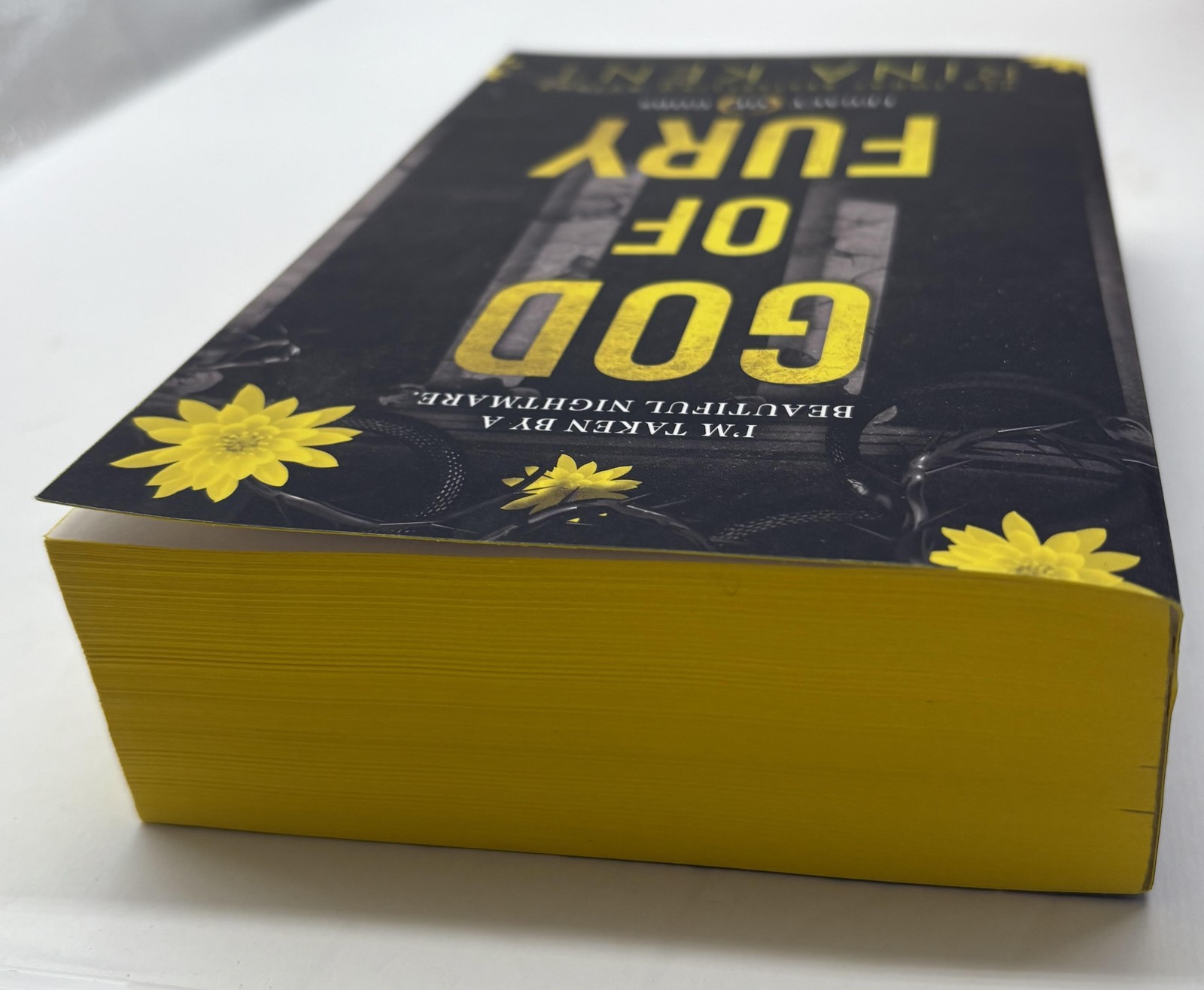 God of Fury by Rina Kent – Deluxe Edition with a Digitally Signed Bookplate