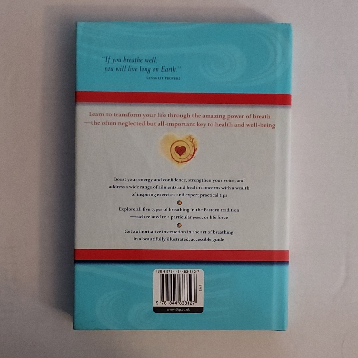 Swami Saradananda The Power of Breath Hardcover DBP Health Fitness Breathing