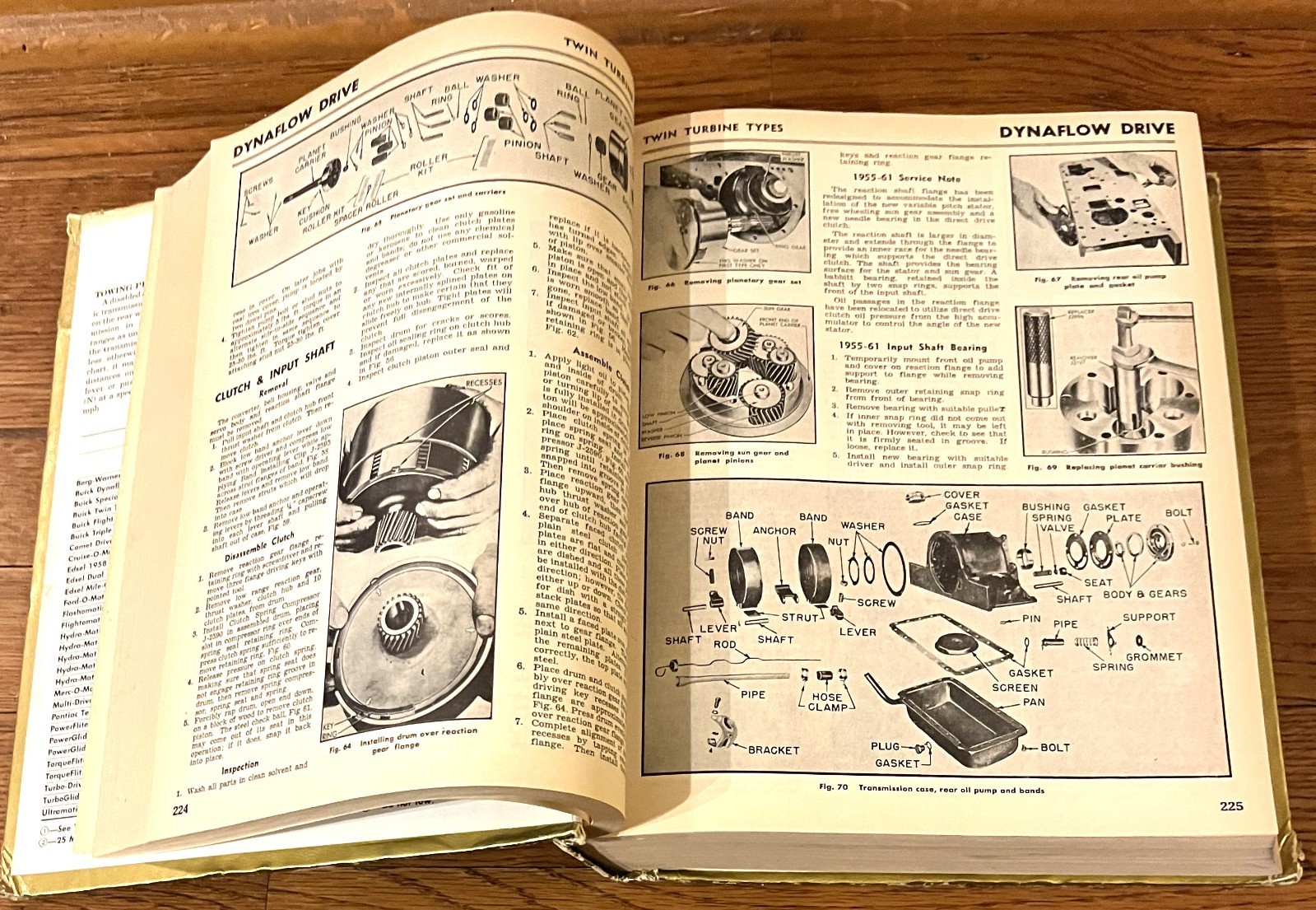MOTOR AUTO REPAIR MANUAL-Second Vintage Car Edition, 1953-61 Models-VG 1981 HC!
