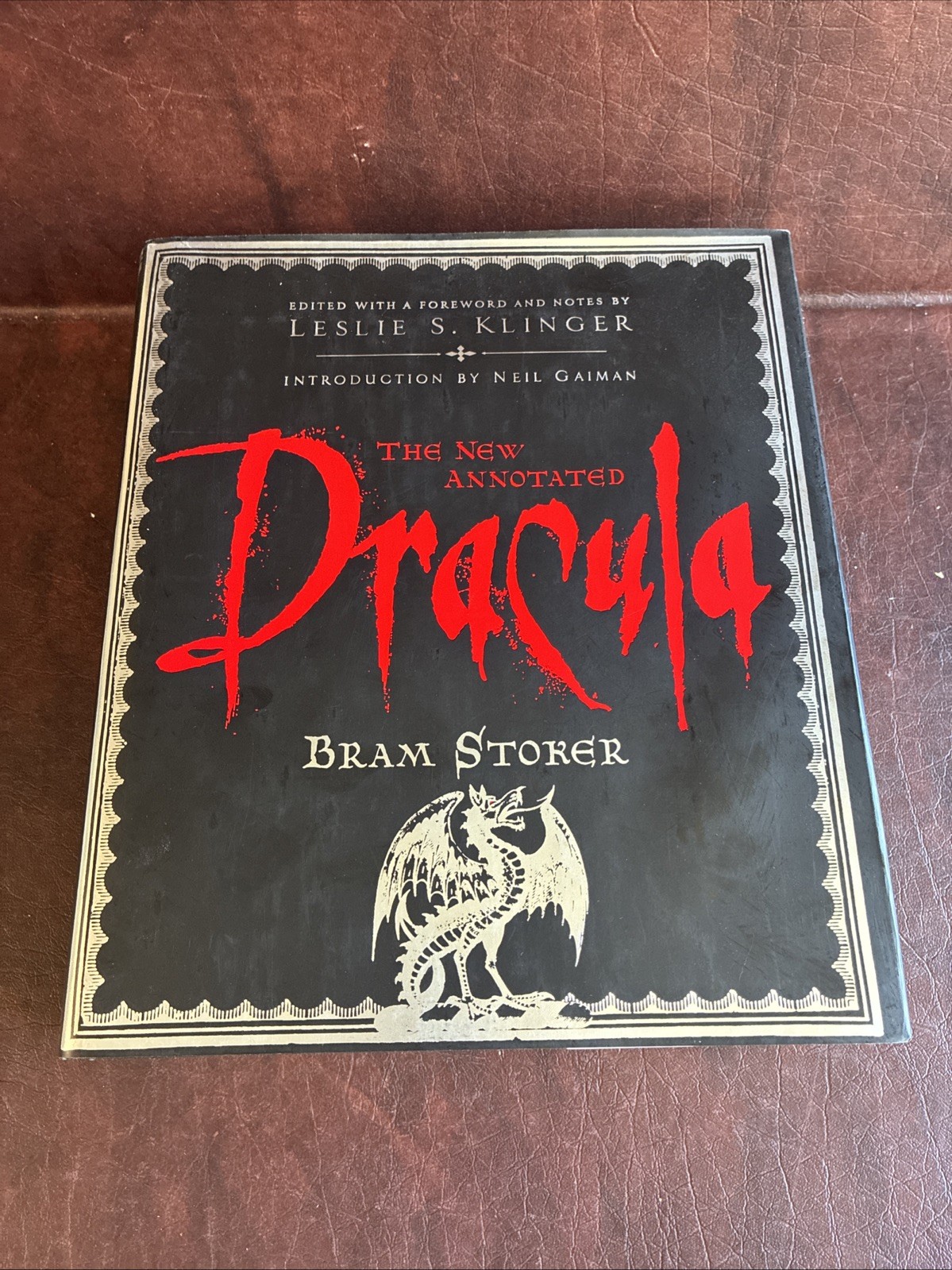 The New Annotated Dracula Bram Stoker – 2008 1st Edition Hardcover – Neil Gaiman