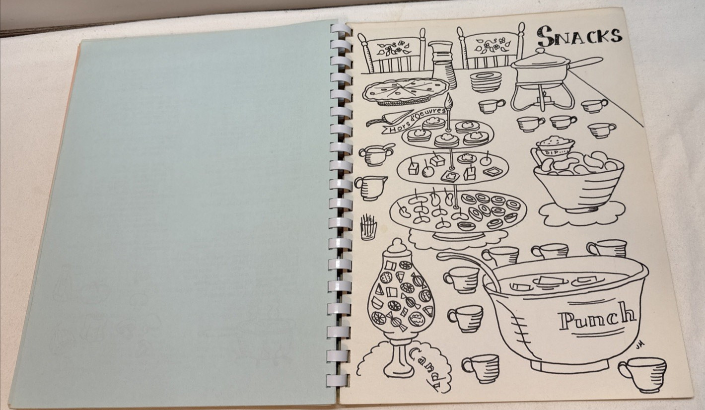 Vintage 1977 Food For Thought Recipes Cook Book Cooking Vallejo City School